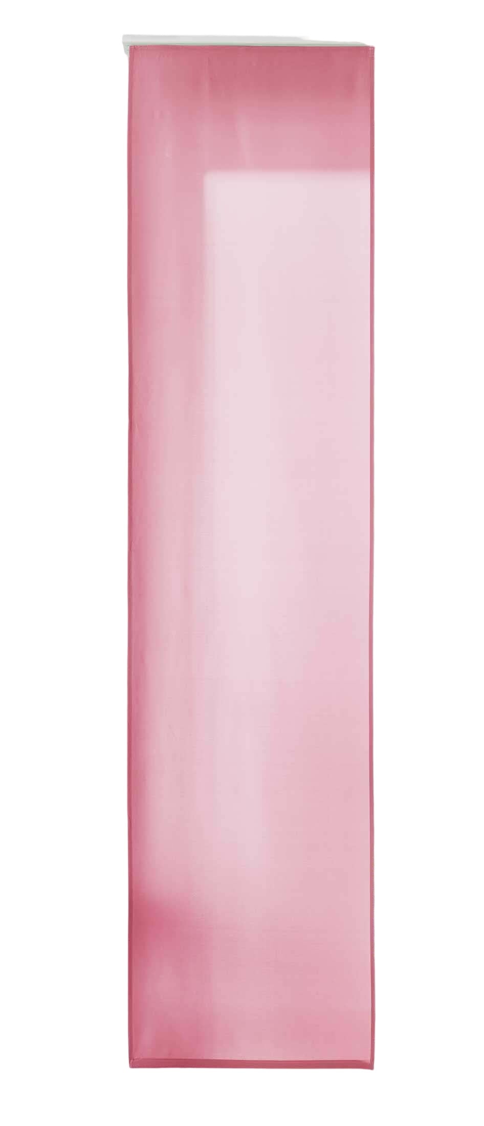 1er Set Schiebegardine Flächenvorhang Mikrofaser Vorhang Gardine Raumteiler Matt Paneelwagen Beschwerungsstange 85600N Schiebegardine 85600Npink-crop | Gardinenbox.de