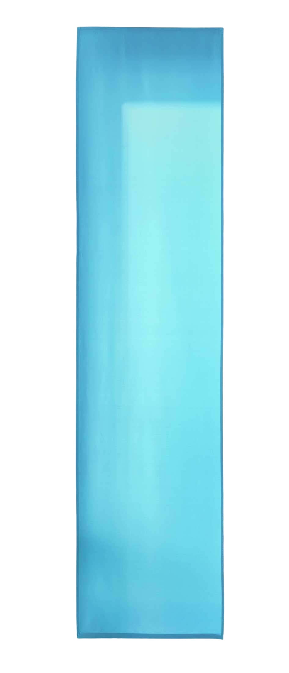 1er Set Schiebegardine Flächenvorhang Mikrofaser Vorhang Gardine Raumteiler Matt Paneelwagen Beschwerungsstange 85600N Schiebegardine 85600Ntuerkis-crop | Gardinenbox.de