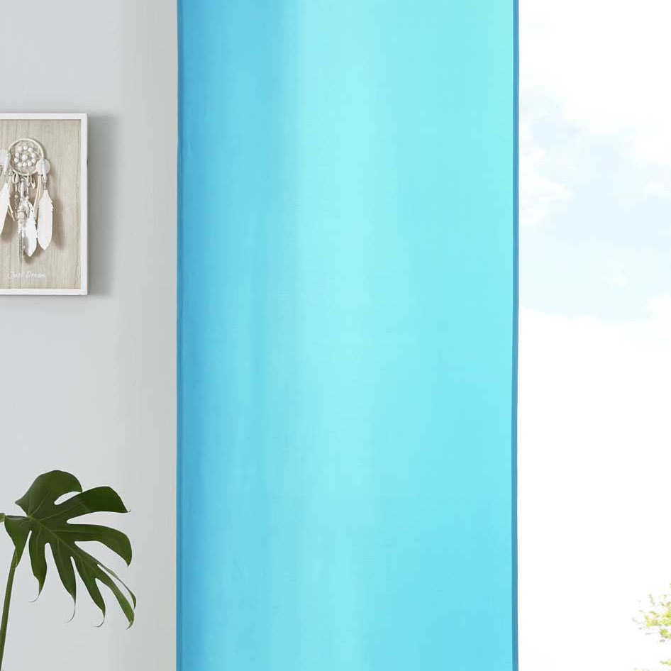 1er Set Schiebegardine Flächenvorhang Mikrofaser Vorhang Gardine Raumteiler Matt Paneelwagen Beschwerungsstange 85600N Türkis Schiebegardine 85600Ntuerkis_07407f2d-3a76-4a85-bd7d-69dd85ca9c1a | Gardinenbox.de
