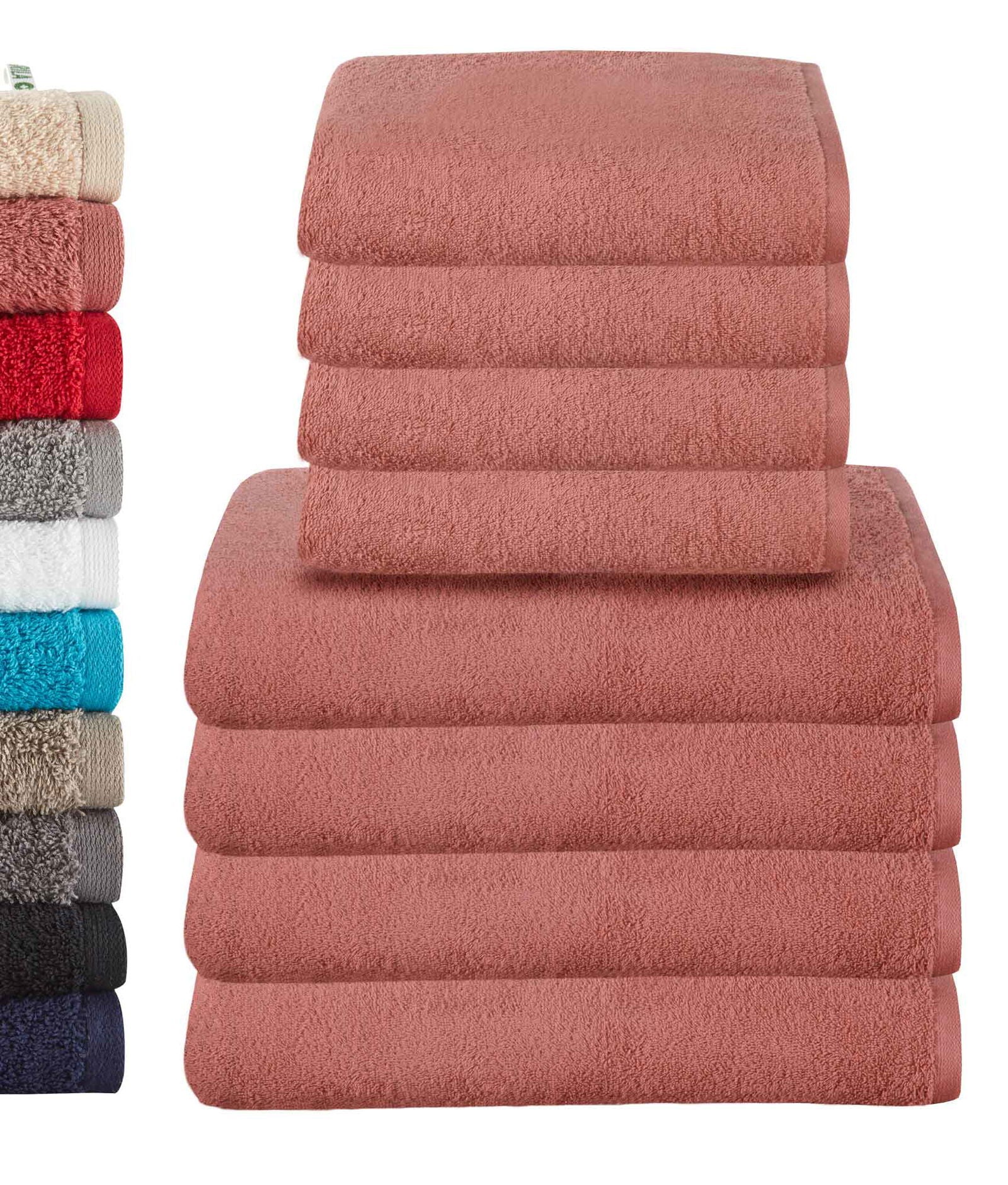 8er Set 4 Handtücher 50x100 cm 4 Badetücher BxL 70x140 cm »Montreal« 100% Bio Baumwolle 500gr/m² Nachhaltig 2020102-3-8set Frottee 8er_Set_4_Handtucher_50x100_cm_4_Badetucher_BxL_70x140_cm_Montreal_100_Bio_Baumwolle_500gr-m_Nachhaltig_2020102-3-8set_-_Gardinenbox.de_-_-3677455 | Gardinenbox.de