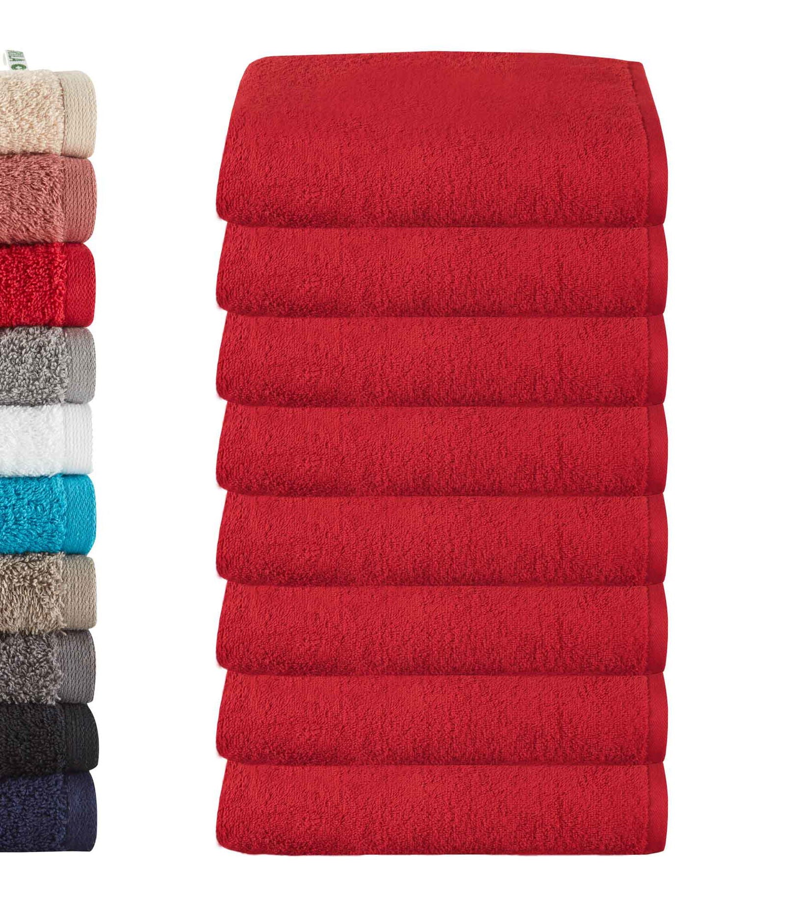 8er Set Handtücher Frottee »Montreal« 500 g/m² 100% Bio Baumwolle Made in Green 2020102-8 Rot Frottee 8er_Set_Handtucher_Frottee_Montreal_500_g-m_100_Bio_Baumwolle_Made_in_Green_2020102-8_-_Gardinenbox.de_-_-3677773 | Gardinenbox.de