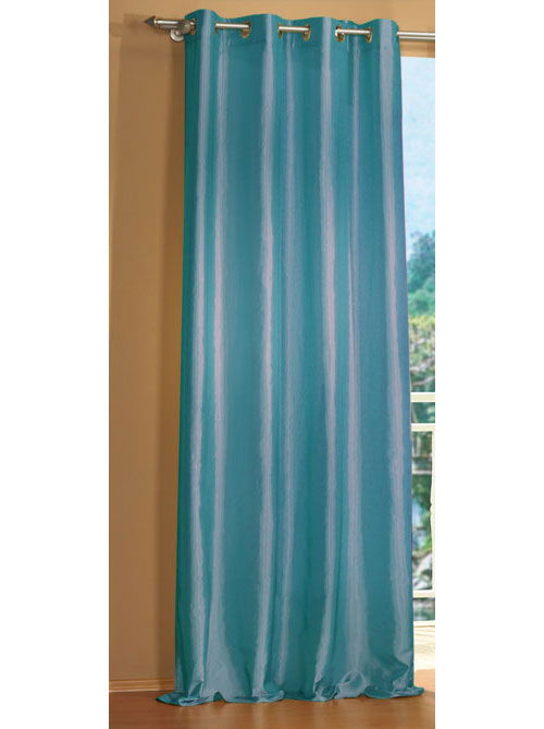 Attraktiver Ösen Deko Taft Vorhang, blickdicht und lichtdurchlässig, viele moderne Farben 20330 Türkis Vorhang Attraktiver_Osen_Deko_Taft_Vorhang_blickdicht_und_lichtdurchlassig_viele_moderne_Farben_20330_-_Gardinenbox.de_-_-3677940 | Gardinenbox.de