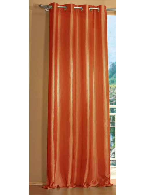 Attraktiver Ösen Deko Taft Vorhang, blickdicht und lichtdurchlässig, viele moderne Farben 20330 Orange Vorhang Attraktiver_Osen_Deko_Taft_Vorhang_blickdicht_und_lichtdurchlassig_viele_moderne_Farben_20330_-_Gardinenbox.de_-_-3678022 | Gardinenbox.de