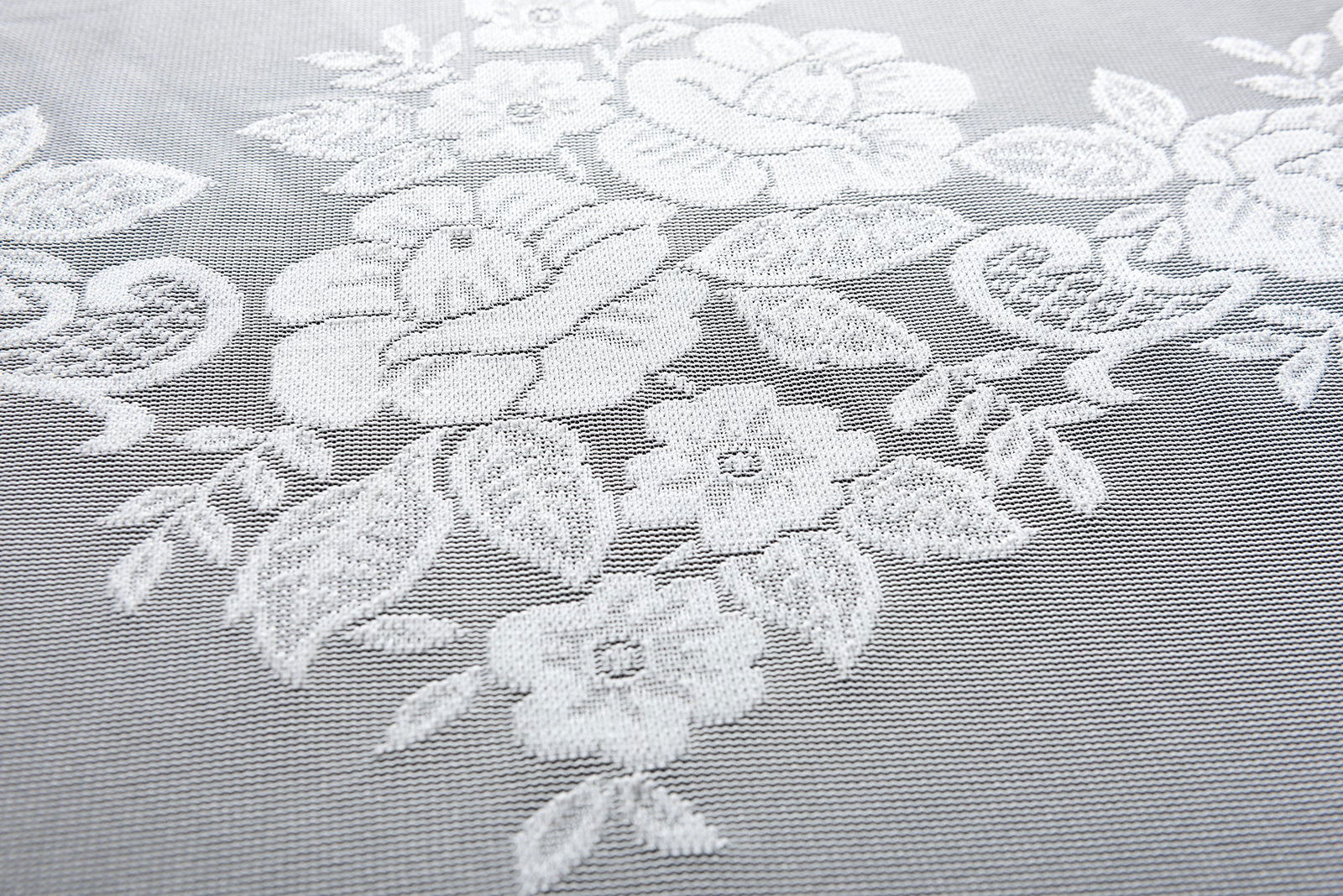 Bogenstore Gardine Jacquard , Blumenmuster Weiß Kräuselband Universalband Faltenband Store 13140 Gardinenstore Bogenstore_Gardine_Jacquard_Blumenmuster_Weiss_Krauselband_Universalband_Faltenband_Store_13140_-_Gardinenbox.de_-_-3678727 | Gardinenbox.de