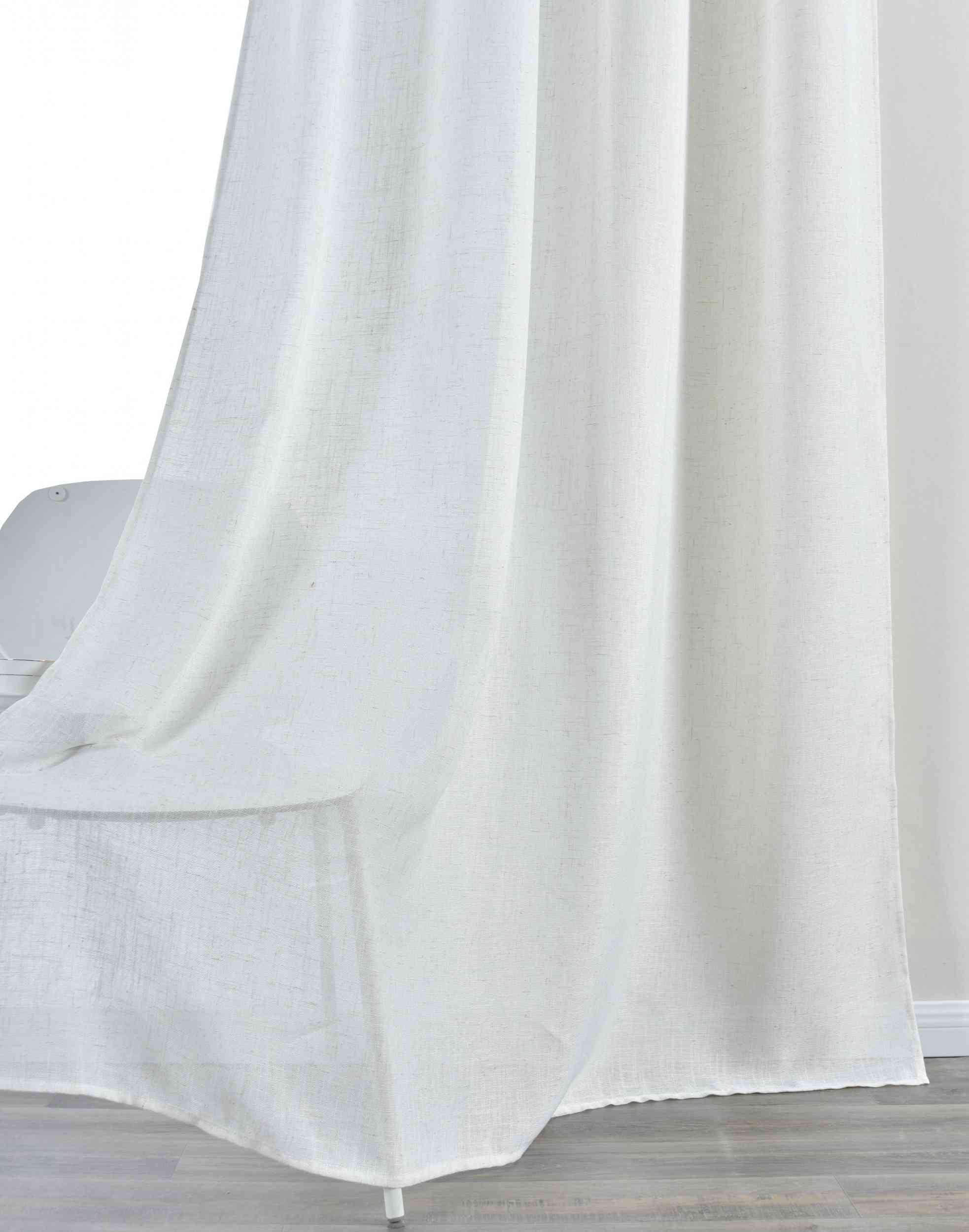 Vorhang Ösen »Essen« Cationic Raffhalter Leinenstruktur blickdicht lichtdurchlässig 210 g/m² 202430 Vorhang DSC_4766 | Gardinenbox.de