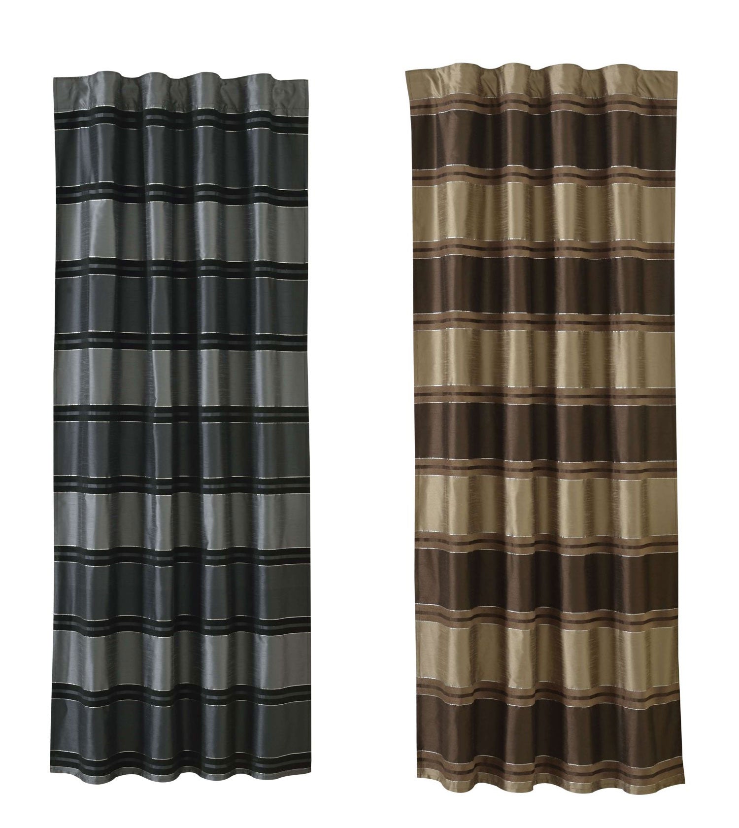 Deko Vorhang Schal Chenille Effekt Streifen verdeckte Schlaufen blickdicht lichtdurchlässig leicht glänzend (HxB) 204302 Vorhang Deko_Vorhang_Schal_Chenille_Effekt_Streifen_verdeckte_Schlaufen_blickdicht_lichtdurchlassig_leicht_glanzend_HxB_204302_-_Gardinenbox.de_-_-3678837 | Gardinenbox.de