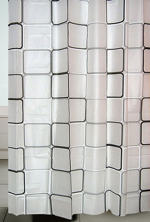 Duschvorhang EVA Badezimmer Dusche Vorhang Wasserabweisend Wasserdicht Shower Curtain 0110 Block 180x200 cm Duschvorhang Duschvorhang_EVA_Badezimmer_Dusche_Vorhang_Wasserabweisend_Wasserdicht_Shower_Curtain_0110_-_Gardinenbox.de_-_-3678993 | Gardinenbox.de