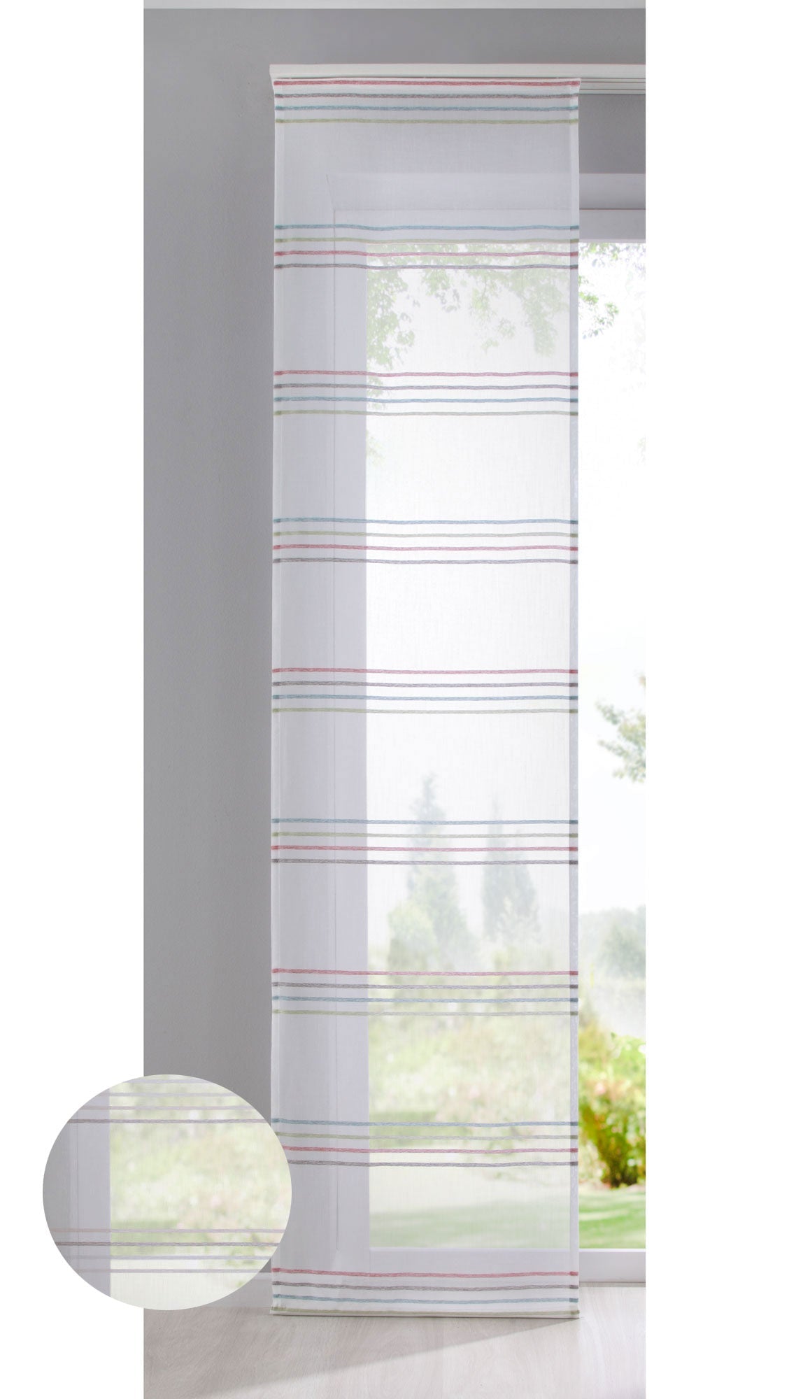 Flächenvorhang »Adana« Linien Musterung Schiebegardine Raumteiler Linien Küche Querstreifen 10000305 Schiebegardine Flachenvorhang_Adana_Linien_Musterung_Schiebegardine_Raumteiler_Linien_Kuche_Querstreifen_10000305_-_Gardinenbox.de_-_-3680103 | Gardinenbox.de