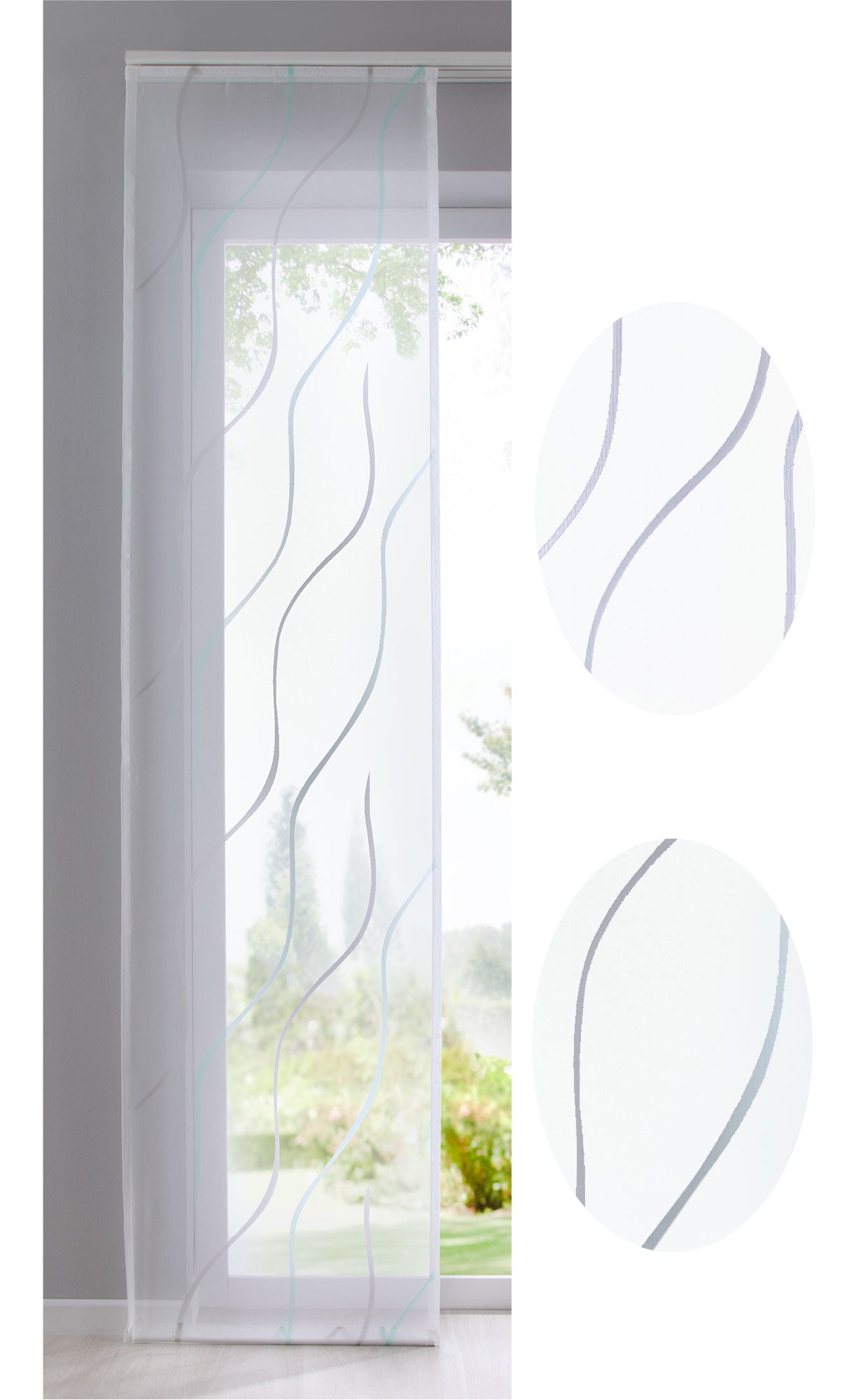 Flächenvorhang »Artvin« Linen Muster Schiebegardine Raumteiler Linien Wohnzimmer Jacquard Voile 10000314 Schiebegardine Flachenvorhang_Artvin_Linen_Muster_Schiebegardine_Raumteiler_Linien_Wohnzimmer_Jacquard_Voile_10000314_-_Gardinenbox.de_-_-3680333 | Gardinenbox.de