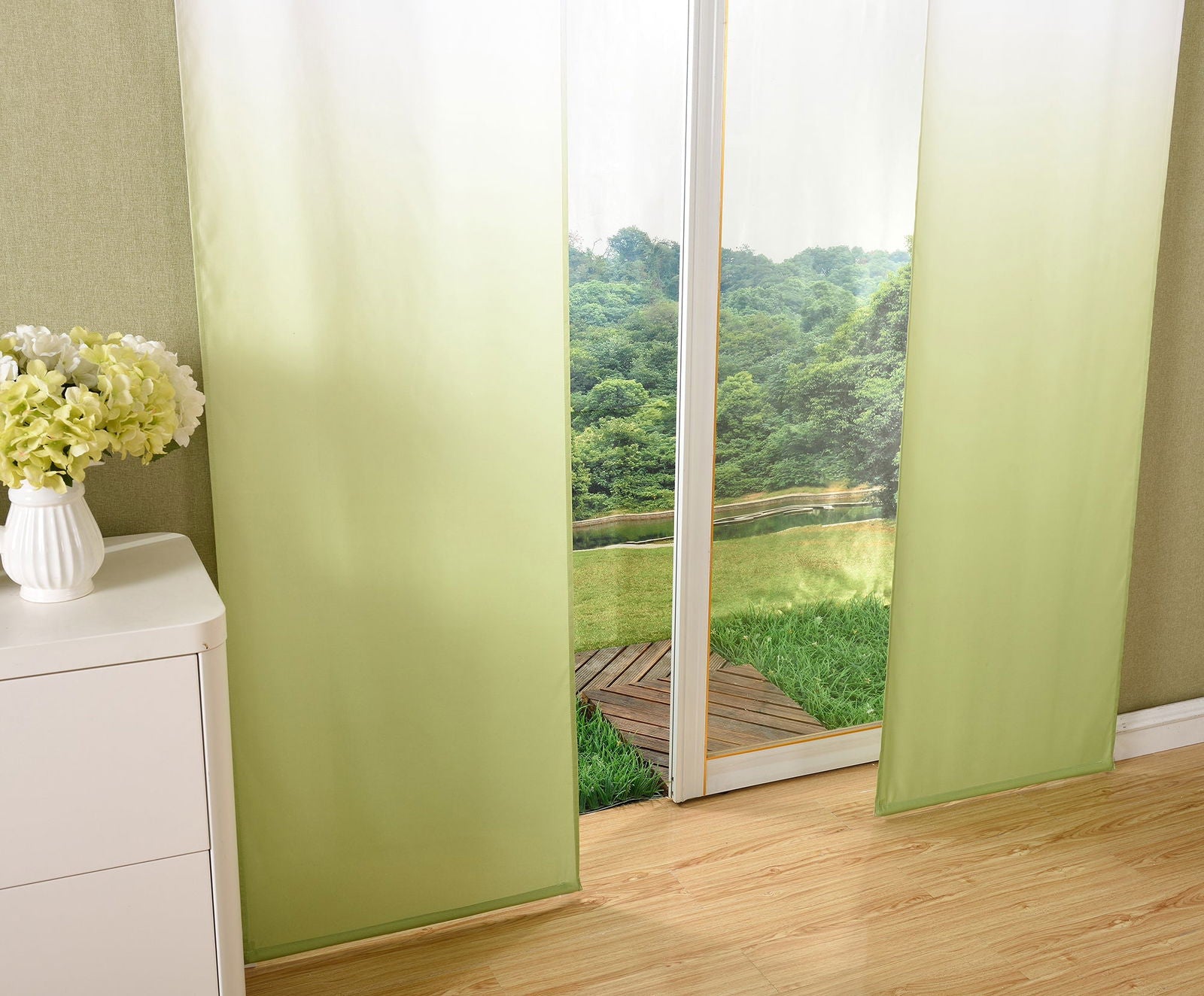 Flächenvorhang blickdicht Farbverlauf mit Paneelwagen und Beschwerungsstange Microsatin Microfaser 85425 Schiebegardine Flachenvorhang_blickdicht_Farbverlauf_mit_Paneelwagen_und_Beschwerungsstange_Microsatin_Microfaser_85425_-_Gardinenbox.de_-_-3679618 | Gardinenbox.de