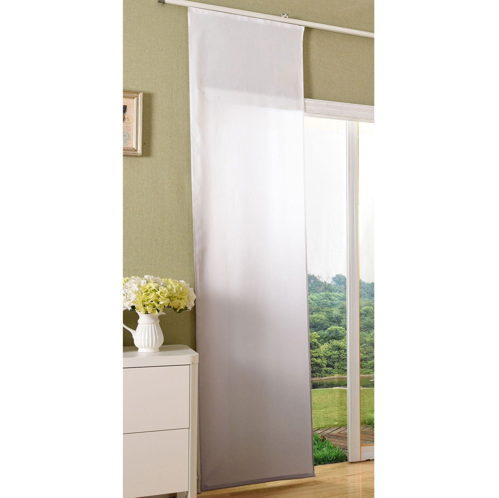 Flächenvorhang blickdicht Farbverlauf mit Paneelwagen und Beschwerungsstange Microsatin Microfaser 85425 Grau Schiebegardine Flachenvorhang_blickdicht_Farbverlauf_mit_Paneelwagen_und_Beschwerungsstange_Microsatin_Microfaser_85425_-_Gardinenbox.de_-_-3679653 | Gardinenbox.de