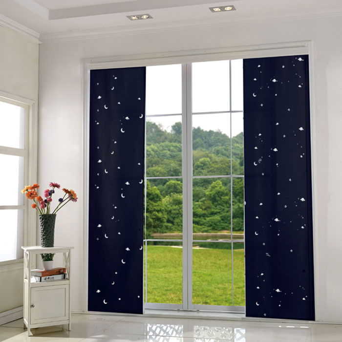 Flächenvorhang blickdicht Motiv Sterne Monde fluoreszierend Kinder Kids Paneelwagen (Höhe x Breite cm) 80495 Schiebegardine Flachenvorhang_blickdicht_Motiv_Sterne_Monde_fluoreszierend_Kinder_Kids_Paneelwagen_Hohe_x_Breite_cm_80495_-_Gardinenbox.de_-_-3679783 | Gardinenbox.de