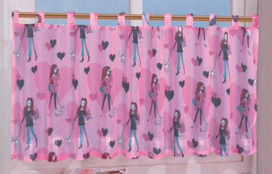 GIRL Trendy Scheibengardine, 50x155, Pink 61172 Scheibengardine GIRL_Trendy_Scheibengardine_50x155_Pink_61172_-_Gardinenbox.de_-_-3684253 | Gardinenbox.de