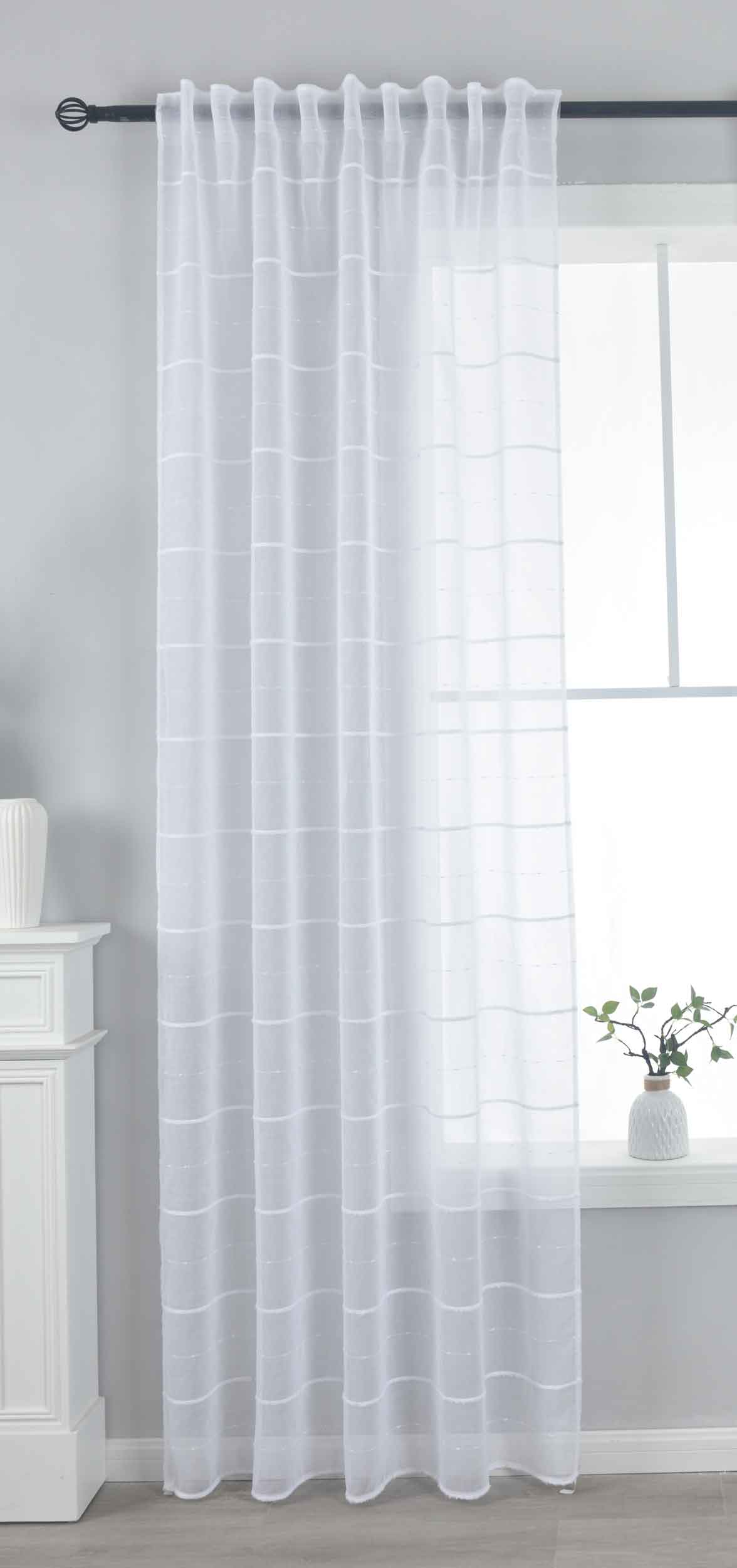 Gardine HxB 245x140 cm Natur Classic »VALENCIA« Multiband Aufhängung Scherli Transparent Leinen-Optik 2023410 Gardinenschal Gardine_HxB_245x145_cm_Natur_Classic_VALENCIA_Multiband_Aufhangung_Scherli_Transparent_Leinen-Optik_2023410_-_Gardinenbox.de_-_-3681013 | Gardinenbox.de