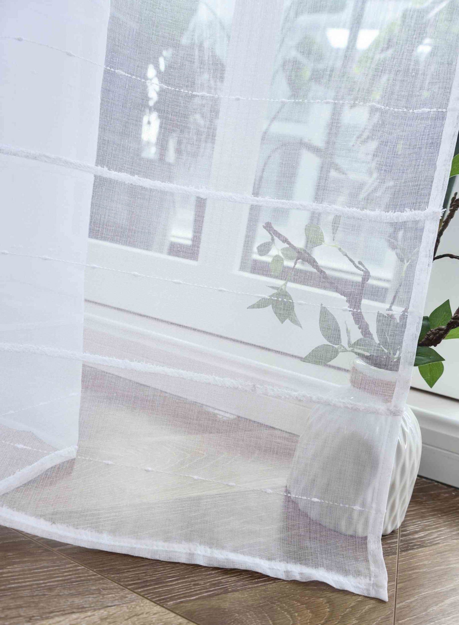 Gardine HxB 245x140 cm Natur Classic »VALENCIA« Multiband Aufhängung Scherli Transparent Leinen-Optik 2023410 Gardinenschal Gardine_HxB_245x145_cm_Natur_Classic_VALENCIA_Multiband_Aufhangung_Scherli_Transparent_Leinen-Optik_2023410_-_Gardinenbox.de_-_-3681030 | Gardinenbox.de