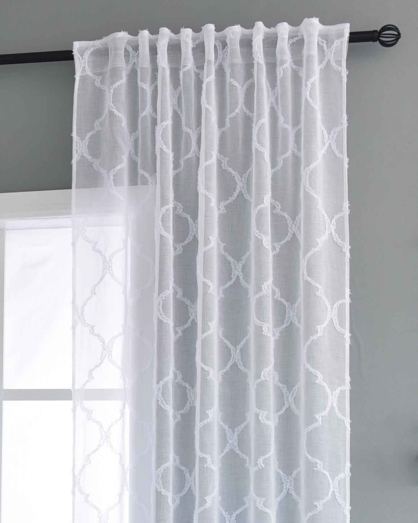 Gardine HxB 245x140 cm Natur Lacework »VALENCIA« Multiband Aufhängung Scherli Transparent Leinen-Optik 2023440 Gardinenschal Gardine_HxB_245x145_cm_Natur_Lacework_VALENCIA_Multiband_Aufhangung_Scherli_Transparent_Leinen-Optik_2023440_-_Gardinenbox.de_-_-3681119 | Gardinenbox.de