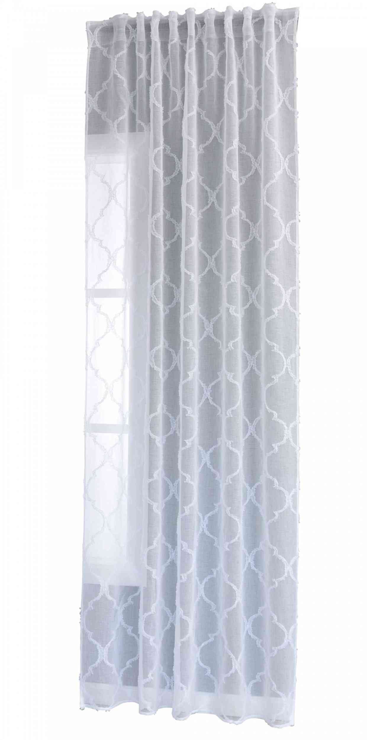 Gardine HxB 245x140 cm Natur Lacework »VALENCIA« Multiband Aufhängung Scherli Transparent Leinen-Optik 2023440 Gardinenschal Gardine_HxB_245x145_cm_Natur_Lacework_VALENCIA_Multiband_Aufhangung_Scherli_Transparent_Leinen-Optik_2023440_-_Gardinenbox.de_-_-3681124 | Gardinenbox.de
