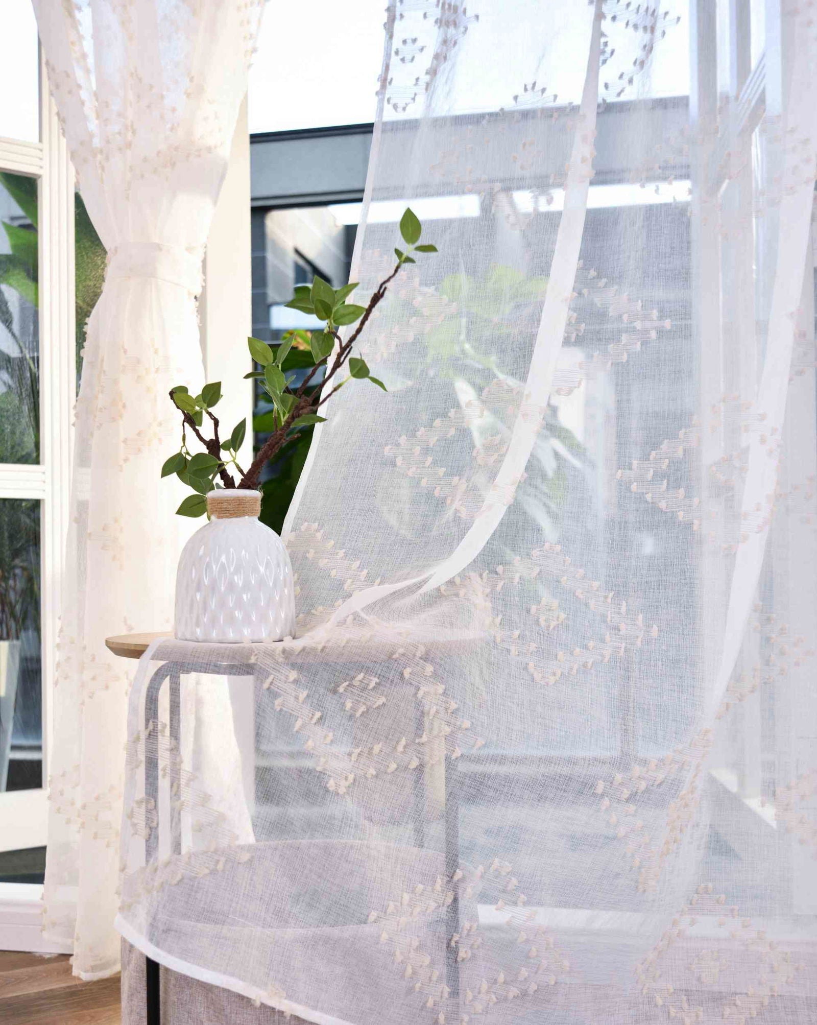 Gardine HxB 245x140 cm Natur Taupe Chevron »VALENCIA« Multiband Aufhängung Scherli Transparent Leinen-Optik 2023460 Gardinenschal Gardine_HxB_245x145_cm_Natur_Taupe_Chevron_VALENCIA_Multiband_Aufhangung_Scherli_Transparent_Leinen-Optik_2023460_-_Gardinenbox.de_-_-3681294 | Gardinenbox.de