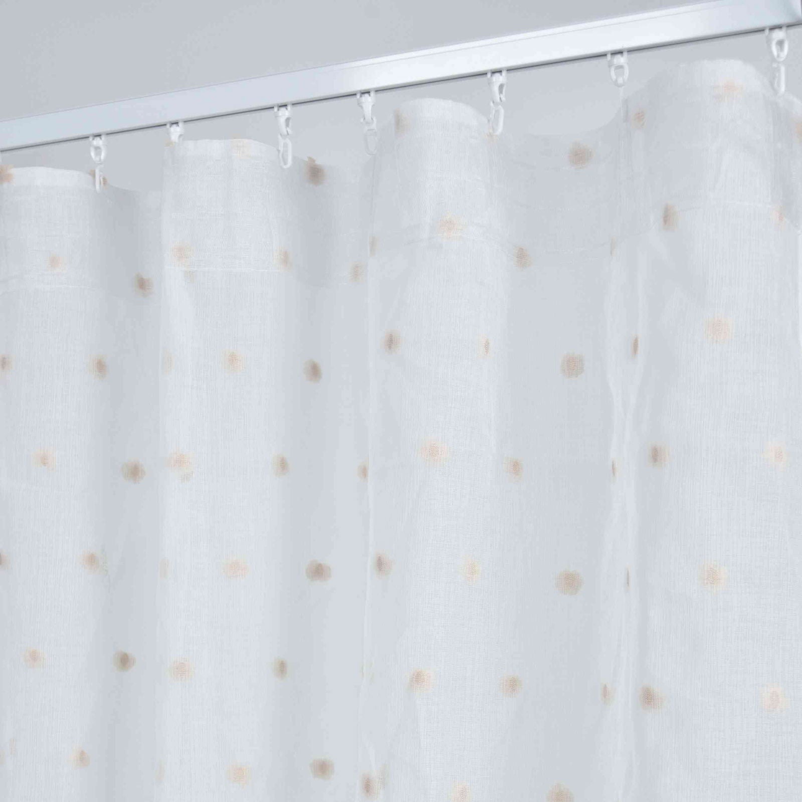 Gardine HxB 245x140 cm Natur Taupe Pompom »VALENCIA« Multiband Aufhängung Scherli Transparent Leinen-Optik 2023470 Gardinenschal Gardine_HxB_245x145_cm_Natur_Taupe_Pompom_VALENCIA_Multiband_Aufhangung_Scherli_Transparent_Leinen-Optik_2023470_-_Gardinenbox.de_-_-3681411 | Gardinenbox.de