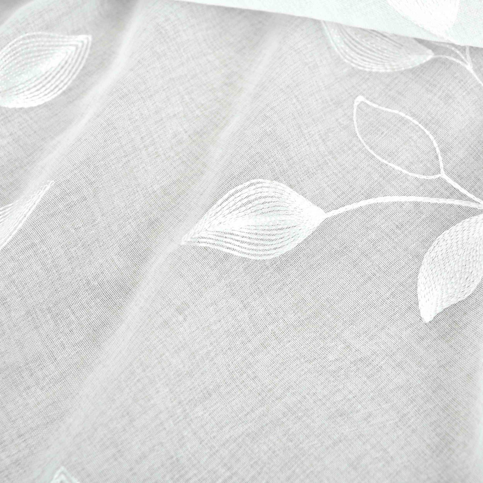 Gardine Leinenoptik Metallösen »BAMBERG« zarte Stickerei Blattmuster lichtdurchlässig pflegeleicht 2023495 Gardinenschal Gardine_Leinenoptik_Metallosen_BAMBERG_zarte_Stickerei_Blattmuster_lichtdurchlassig_pflegeleicht_2023495_-_Gardinenbox.de_-_-3681514 | Gardinenbox.de