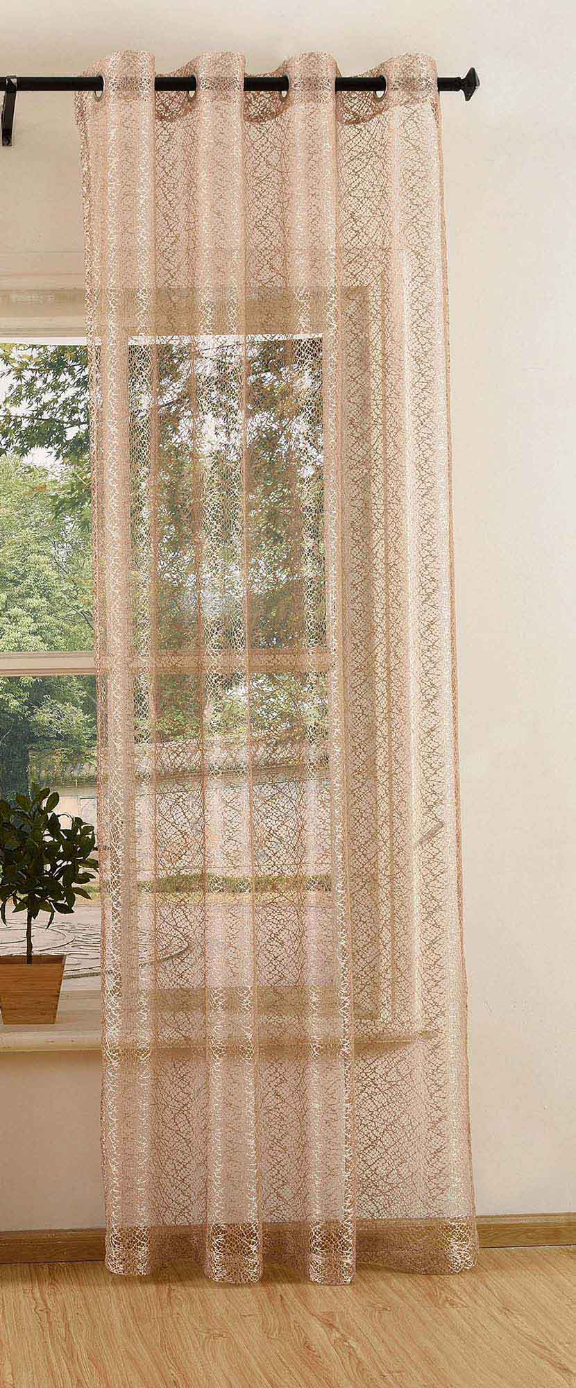 Gardine Netz Struktur mit Ösen einfarbig transparent Deko Vorhang Netzvorhang 203522 Taupe 1 Stück 245x140 Netzgardine Gardine_Netz_Struktur_mit_Osen_einfarbig_transparent_Deko_Vorhang_Netzvorhang_203522_-_Gardinenbox.de_-_-3681622 | Gardinenbox.de