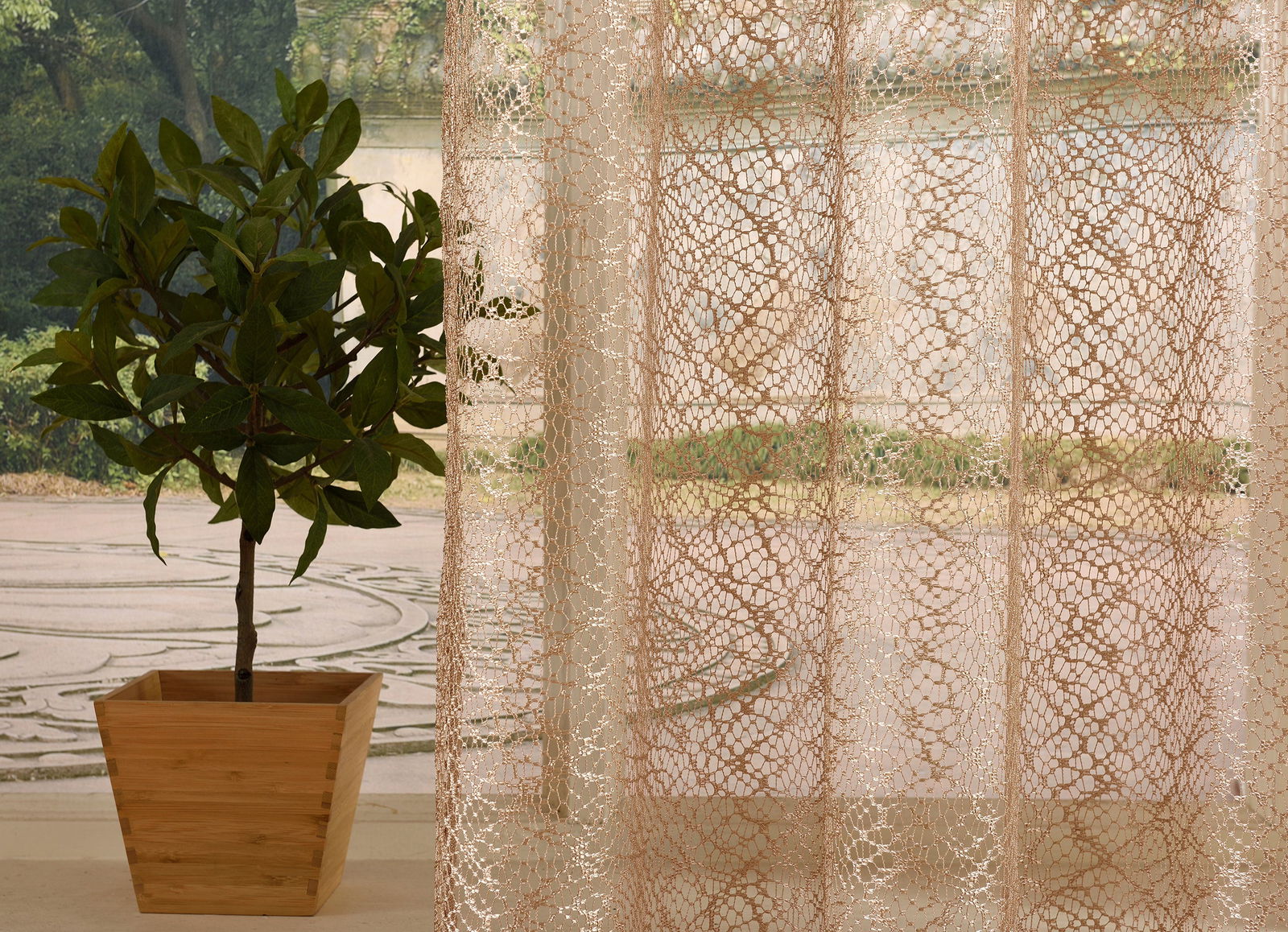 Gardine Netz Struktur mit Ösen einfarbig transparent Deko Vorhang Netzvorhang 203522 Netzgardine Gardine_Netz_Struktur_mit_Osen_einfarbig_transparent_Deko_Vorhang_Netzvorhang_203522_-_Gardinenbox.de_-_-3681661 | Gardinenbox.de