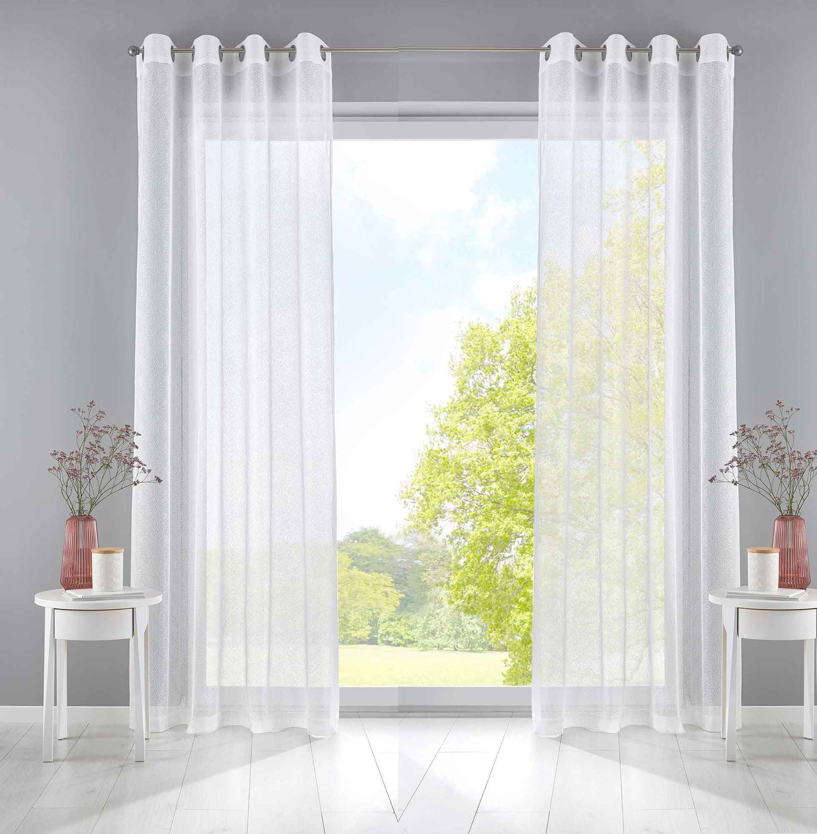 Gardine Netz Struktur mit Ösen einfarbig transparent Deko Vorhang Netzvorhang Netzoptik 202220353 Netzgardine Gardine_Netz_Struktur_mit_Osen_einfarbig_transparent_Deko_Vorhang_Netzvorhang_Netzoptik_202220353_-_Gardinenbox.de_-_-3682167 | Gardinenbox.de