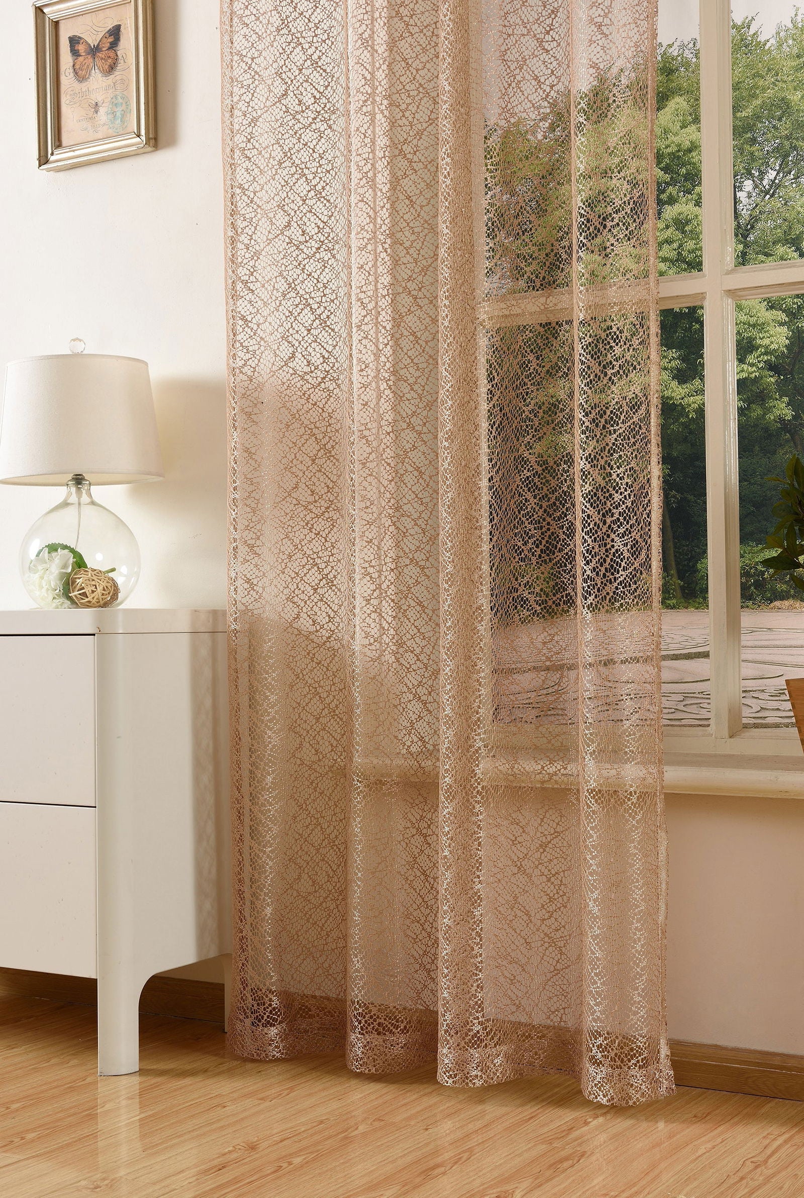 Gardine Netzvorhang mit Ösen einfarbig transparent Deko Vorhang Netz Struktur 20352 Netzgardine Gardine_Netzvorhang_mit_Osen_einfarbig_transparent_Deko_Vorhang_Netz_Struktur_20352_-_Gardinenbox.de_-_-3682268 | Gardinenbox.de