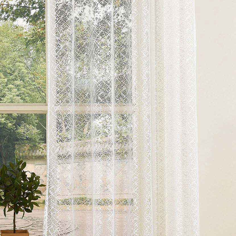 Gardine Netzvorhang mit Ösen einfarbig transparent Deko Vorhang Netz Struktur 20352 Weiß Netzgardine Gardine_Netzvorhang_mit_Osen_einfarbig_transparent_Deko_Vorhang_Netz_Struktur_20352_-_Gardinenbox.de_-_-3682357 | Gardinenbox.de