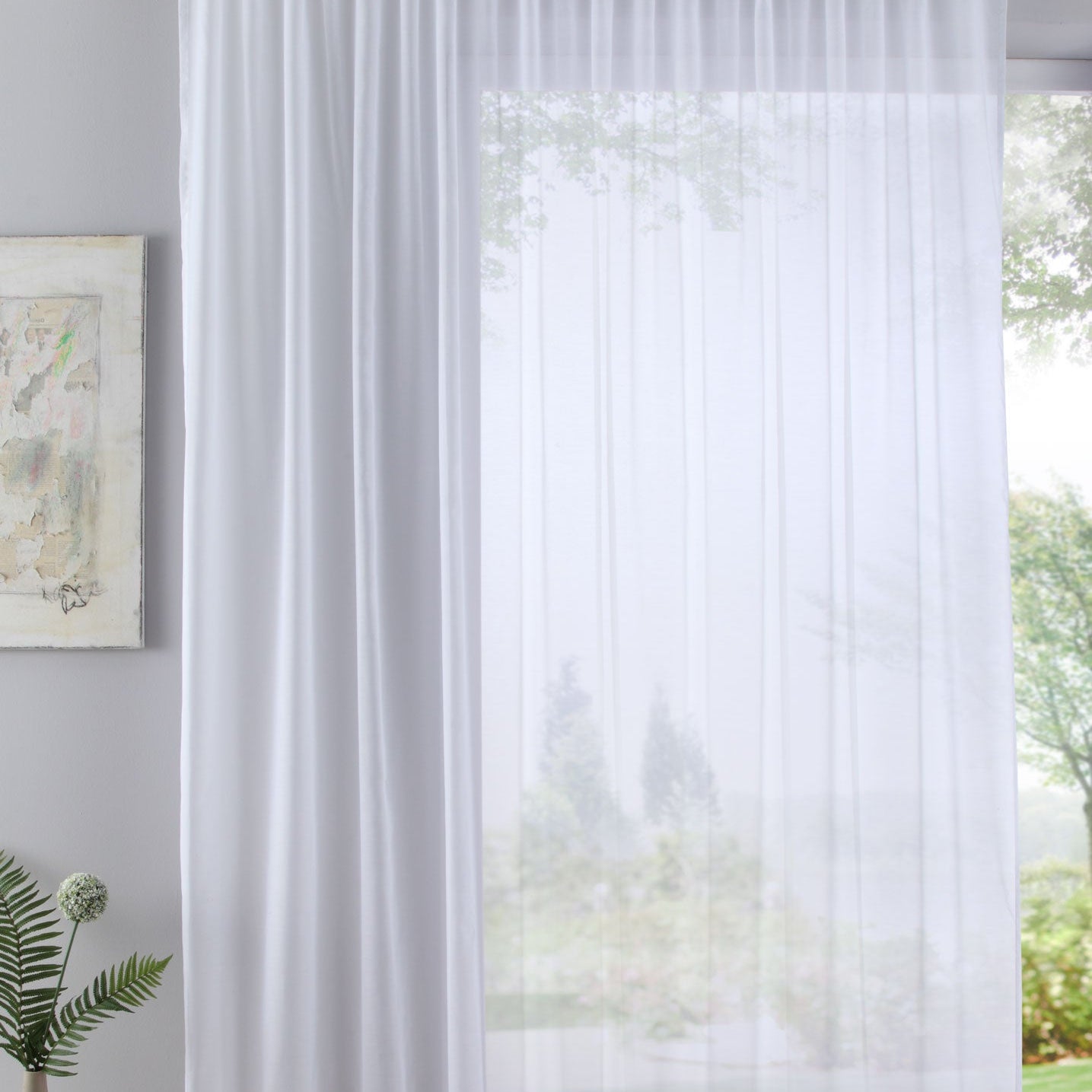 Gardine Store Batist Cotton Look transparent verdeckte Schlaufen Universalband 61500 Weiß 245x295 Gardinenstore Gardine_Store_Batist_Cotton_Look_transparent_verdeckte_Schlaufen_Universalband_61500_-_Gardinenbox.de_-_-3682598 | Gardinenbox.de