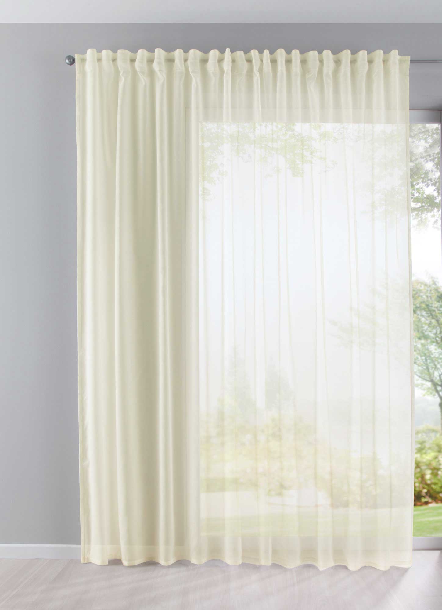 Gardine Store Batist Cotton Look transparent verdeckte Schlaufen Universalband 61500 Creme 245x140 Gardinenstore Gardine_Store_Batist_Cotton_Look_transparent_verdeckte_Schlaufen_Universalband_61500_-_Gardinenbox.de_-_-3682670 | Gardinenbox.de