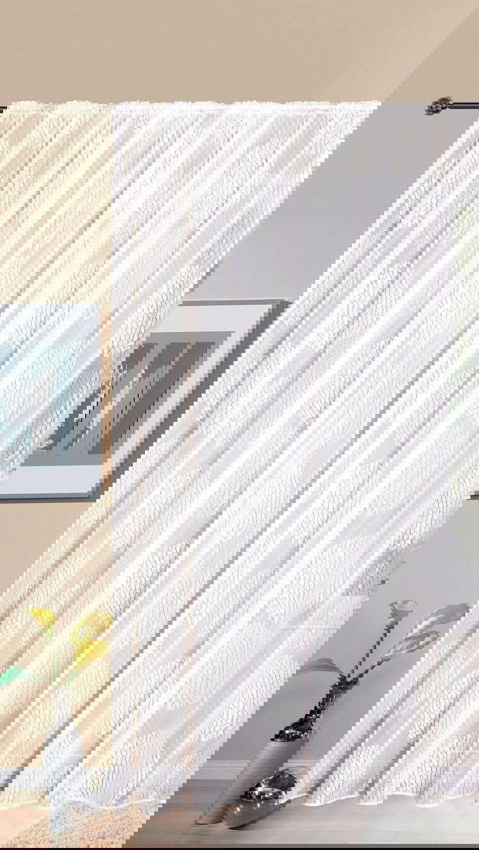 Gardine Store Jacquard Fabio Kräuselband Universalband Weiß Kreismuster Transparent Voile Vorhang Wohnzimmer 13143 HxB 245x300 cm Gardinenstore Gardine_Store_Jacquard_Fabio_Krauselband_Universalband_Weiss_Kreismuster_Transparent_Voile_Vorhang_Wohnzimmer_13143_-_Gardinenbox.de_-_-3682680 | Gardinenbox.de