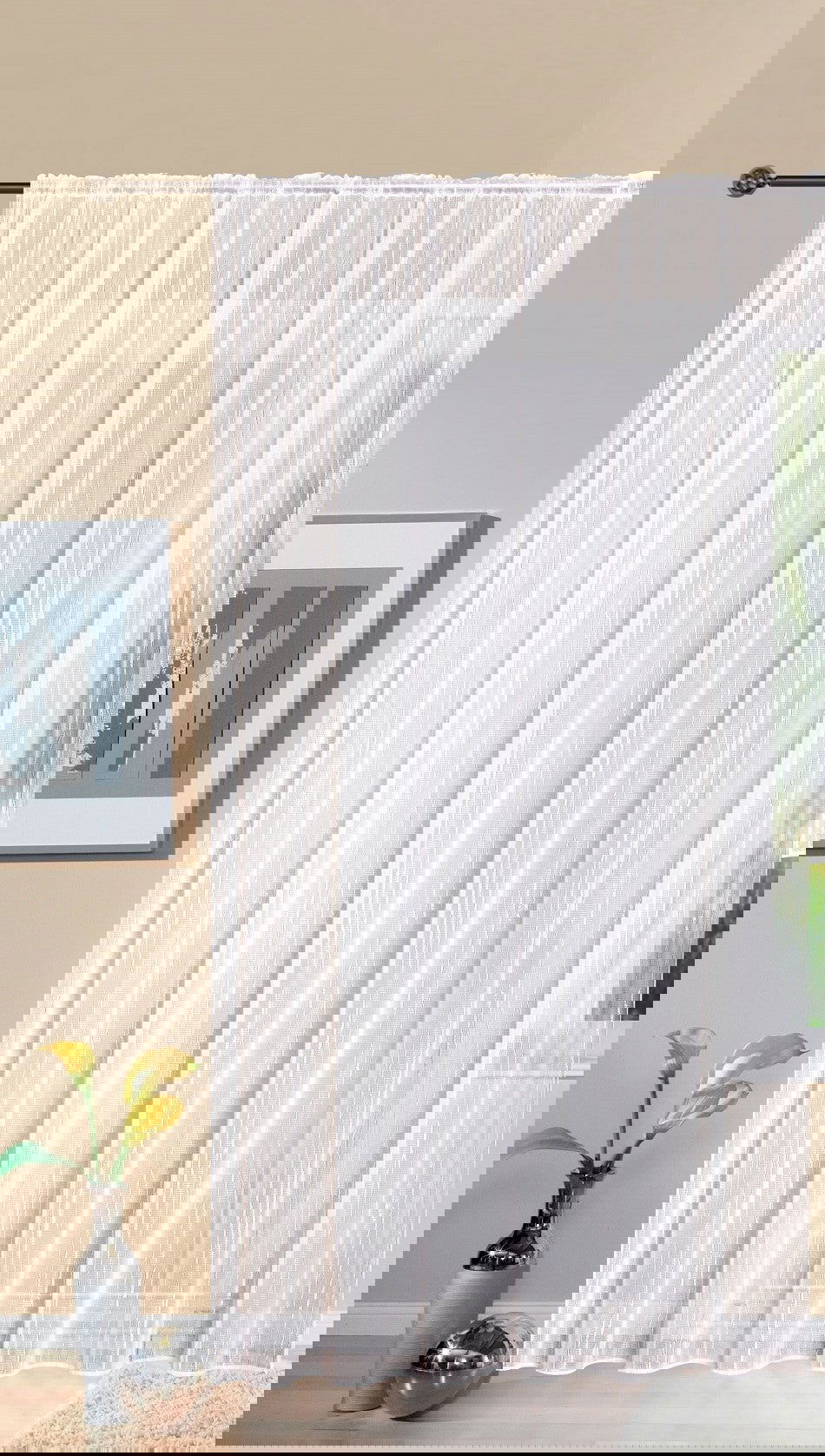 Gardine Store Jacquard Isabella Kräuselband Universalband Weiß Längsstreifen Transparent Voile Vorhang Wohnzimmer 13145 HxB 245x300 cm Gardinenschal Gardine_Store_Jacquard_Isabella_Krauselband_Universalband_Weiss_Langsstreifen_Transparent_Voile_Vorhang_Wohnzimmer_13145_-_Gardinenbox.de_-_-3682764 | Gardinenbox.de