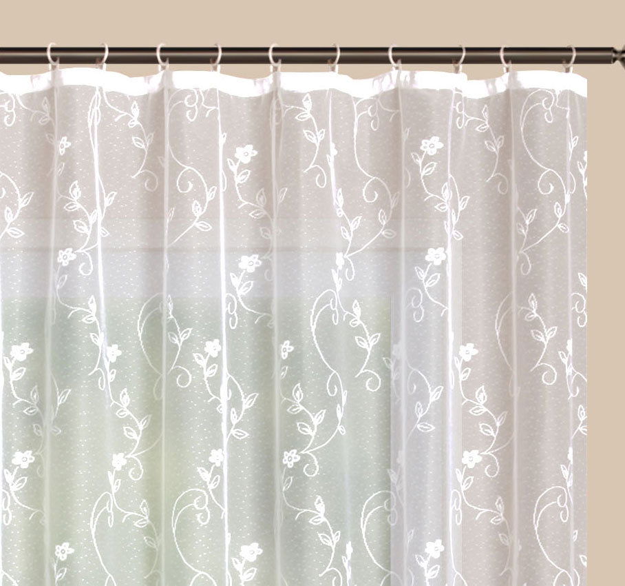 Gardine Store Jacquard Mainz Kräuselband Universalband Weiß Blumenmuster Transparent Vorhang Wohnzimmer 13144 Gardinenstore Gardine_Store_Jacquard_Mainz_Krauselband_Universalband_Weiss_Blumenmuster_Transparent_Vorhang_Wohnzimmer_13144_-_Gardinenbox.de_-_-3682927 | Gardinenbox.de