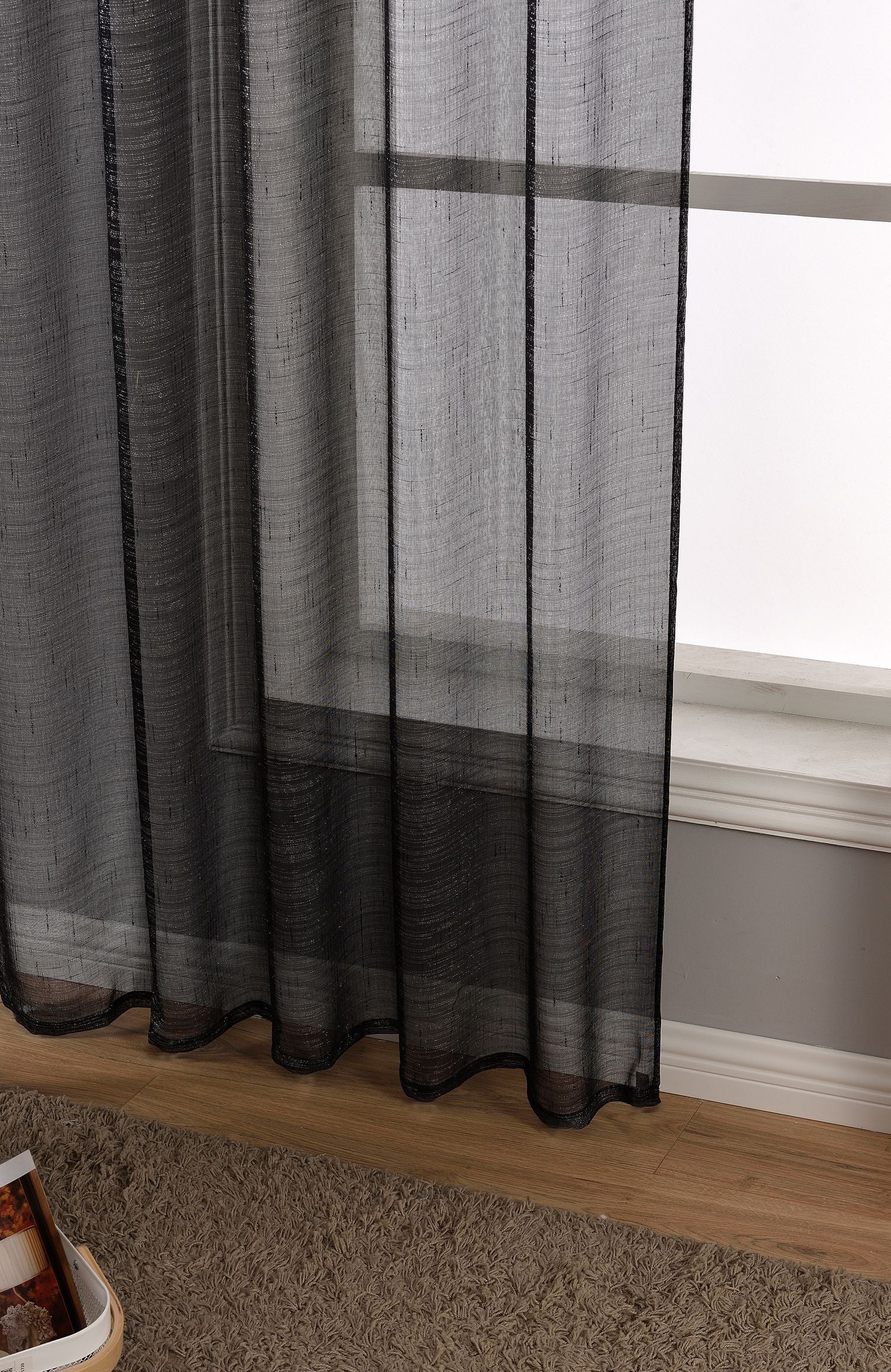 Gardine Vorhang Schal Transparent verdeckte Schlaufen Lurex Garn glänzend (Höhe x Breite cm) 204772 Vorhang Set Gardine_Vorhang_Schal_Transparent_verdeckte_Schlaufen_Lurex_Garn_glanzend_Hohe_x_Breite_cm_204772_-_Gardinenbox.de_-_-3683325 | Gardinenbox.de