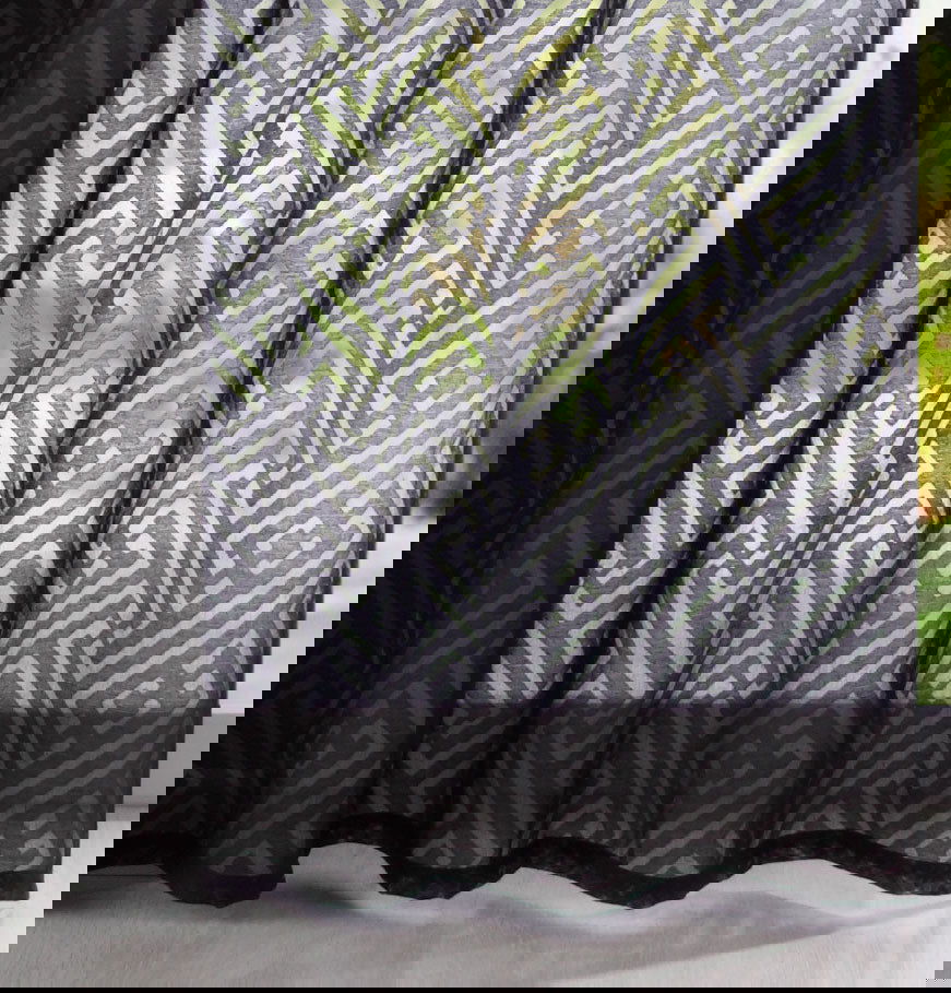 Gardine Vorhang Schal verdeckte Schlaufen Ausbrenner Qulität modern mit abstraktem Muster 63000 Vorhang Gardine_Vorhang_Schal_verdeckte_Schlaufen_Ausbrenner_Qulitat_modern_mit_abstraktem_Muster_63000_-_Gardinenbox.de_-_-3683535 | Gardinenbox.de