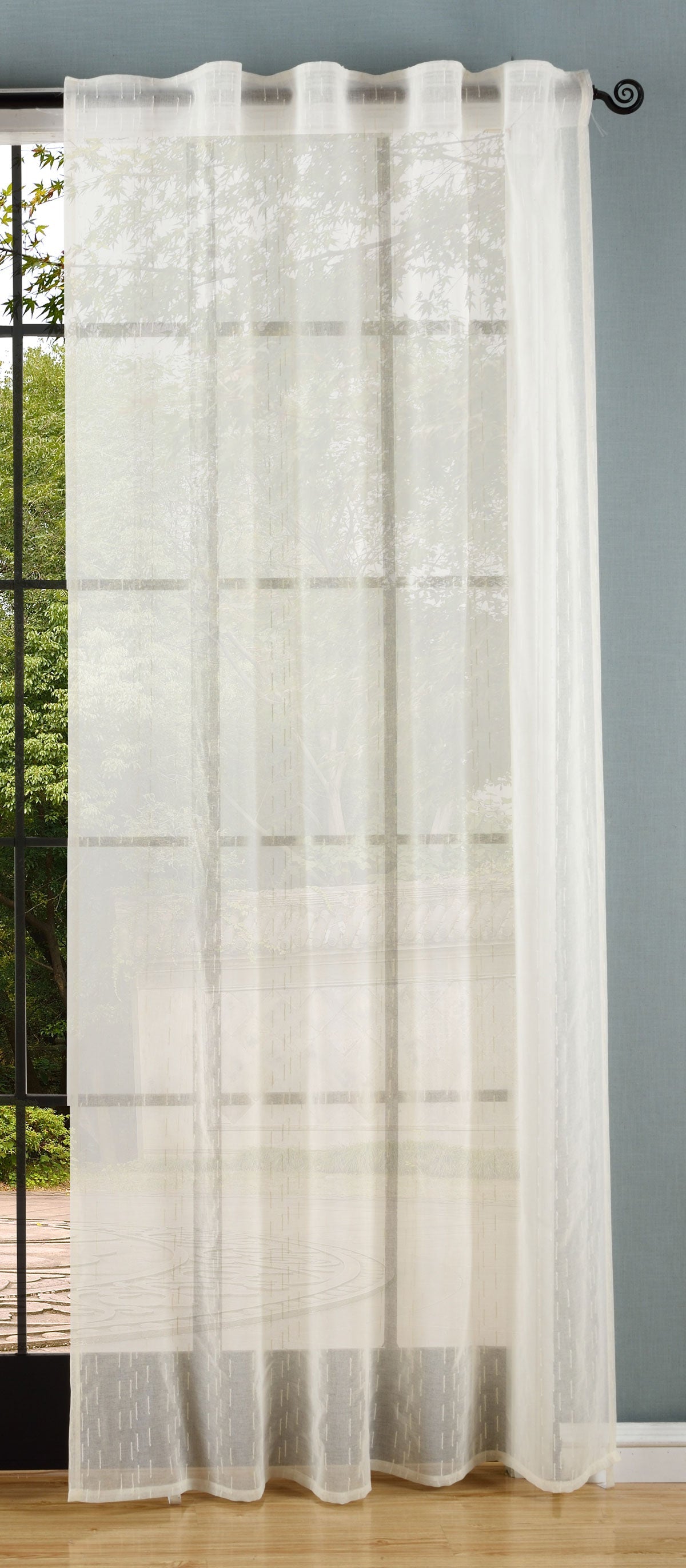 Gardine Webstruktur Leinen Optik Transparent verdeckte Schlaufen Universalband (Höhe x Breite cm) 20470 Creme Gardinenschal Gardine_Webstruktur_Leinen_Optik_Transparent_verdeckte_Schlaufen_Universalband_Hohe_x_Breite_cm_20470_-_Gardinenbox.de_-_-3683590 | Gardinenbox.de