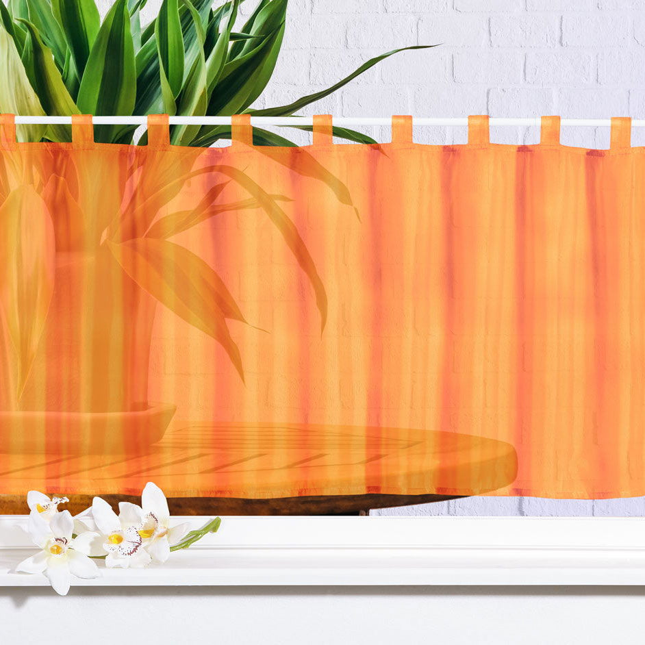 Gardinenbox Scheibengardine UNI Voile 61070 Orange Scheibengardine Gardinenbox_Scheibengardine_UNI_Voile_61070_-_Gardinenbox.de_-_-3683944 | Gardinenbox.de