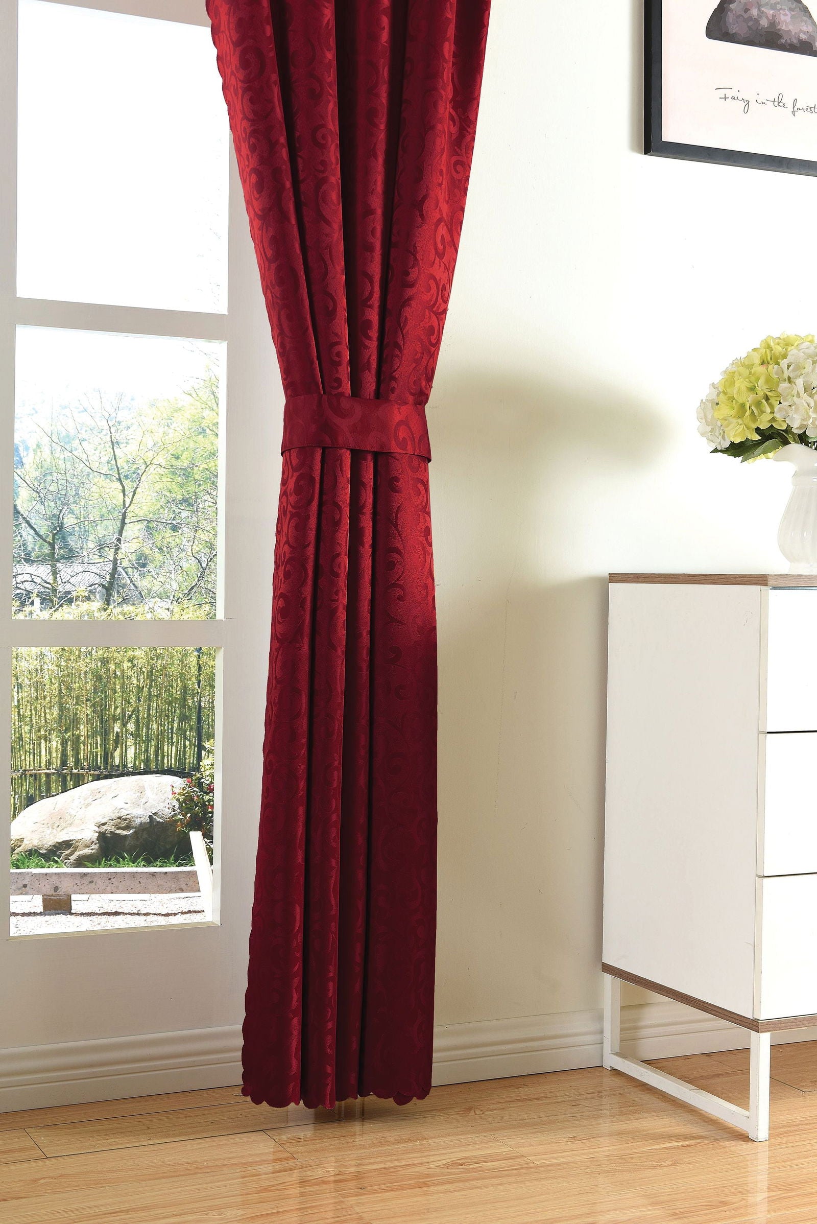 Halley Damast Gardinen Set, 5 Teile, eingenähtes Kräuselband bewährte Jacquard Qualität, blickdicht 20108 Vorhang Set Halley_Damast_Gardinen_Set_5_Teile_eingenahtes_Krauselband_bewahrte_Jacquard_Qualitat_blickdicht_20108_-_Gardinenbox.de_-_-3684748 | Gardinenbox.de