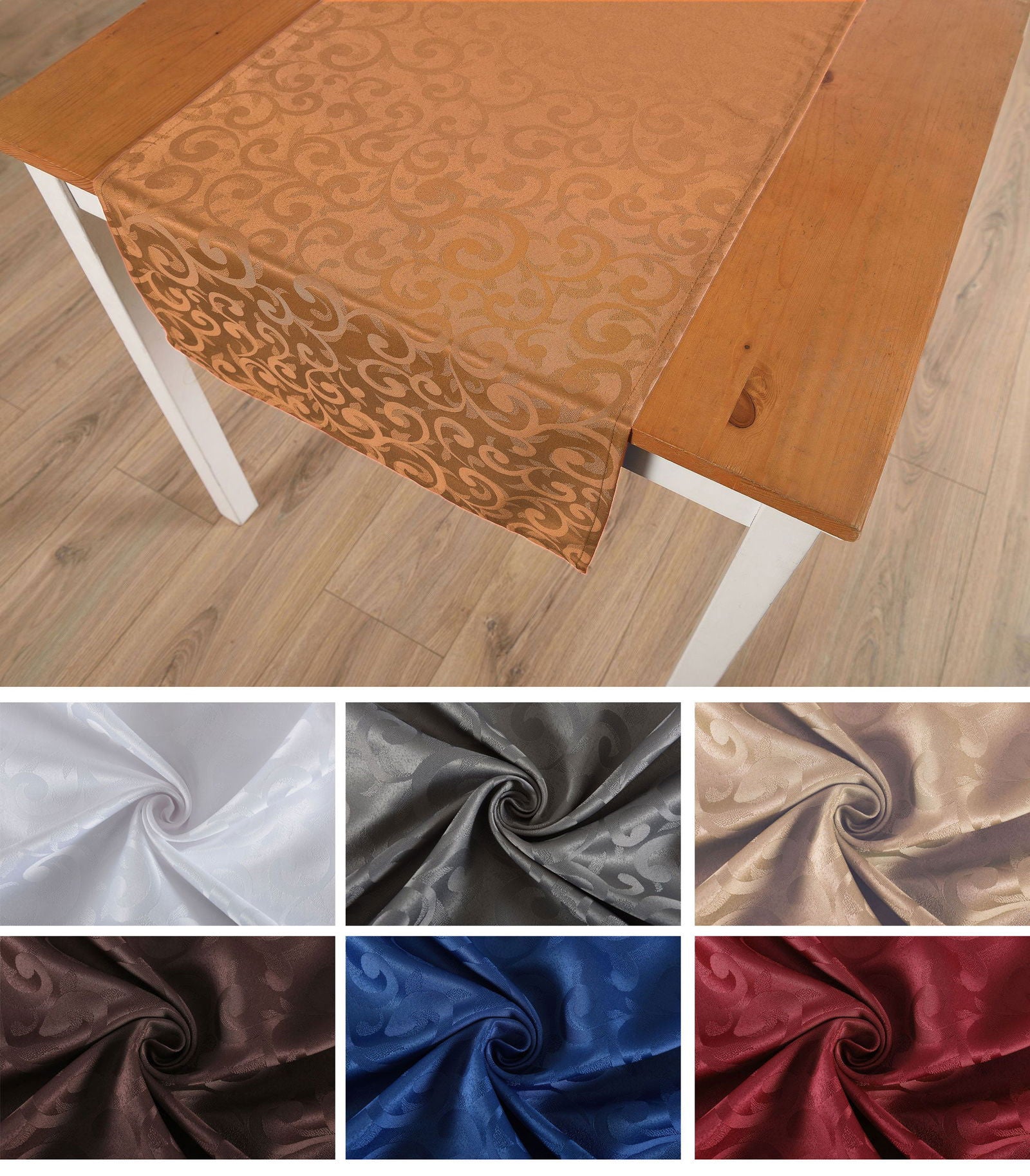 Halley Damast Tischdecke Tischwäsche Läufer 201080 Tischwäsche Halley_Damast_Tischdecke_Tischwasche_Laufer_201080_-_Gardinenbox.de_-_-3684819 | Gardinenbox.de
