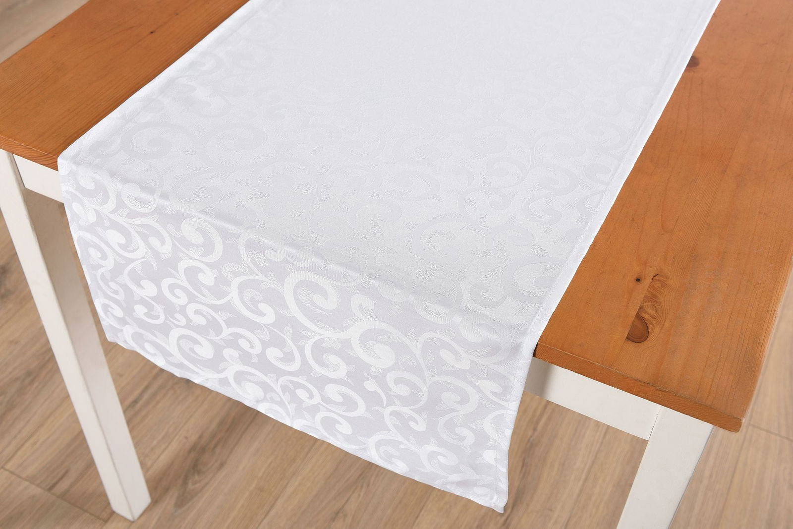 Halley Damast Tischdecke Tischwäsche Läufer 201080 Weiß BxL 45x150 cm Tischwäsche Halley_Damast_Tischdecke_Tischwasche_Laufer_201080_-_Gardinenbox.de_-_-3684866 | Gardinenbox.de