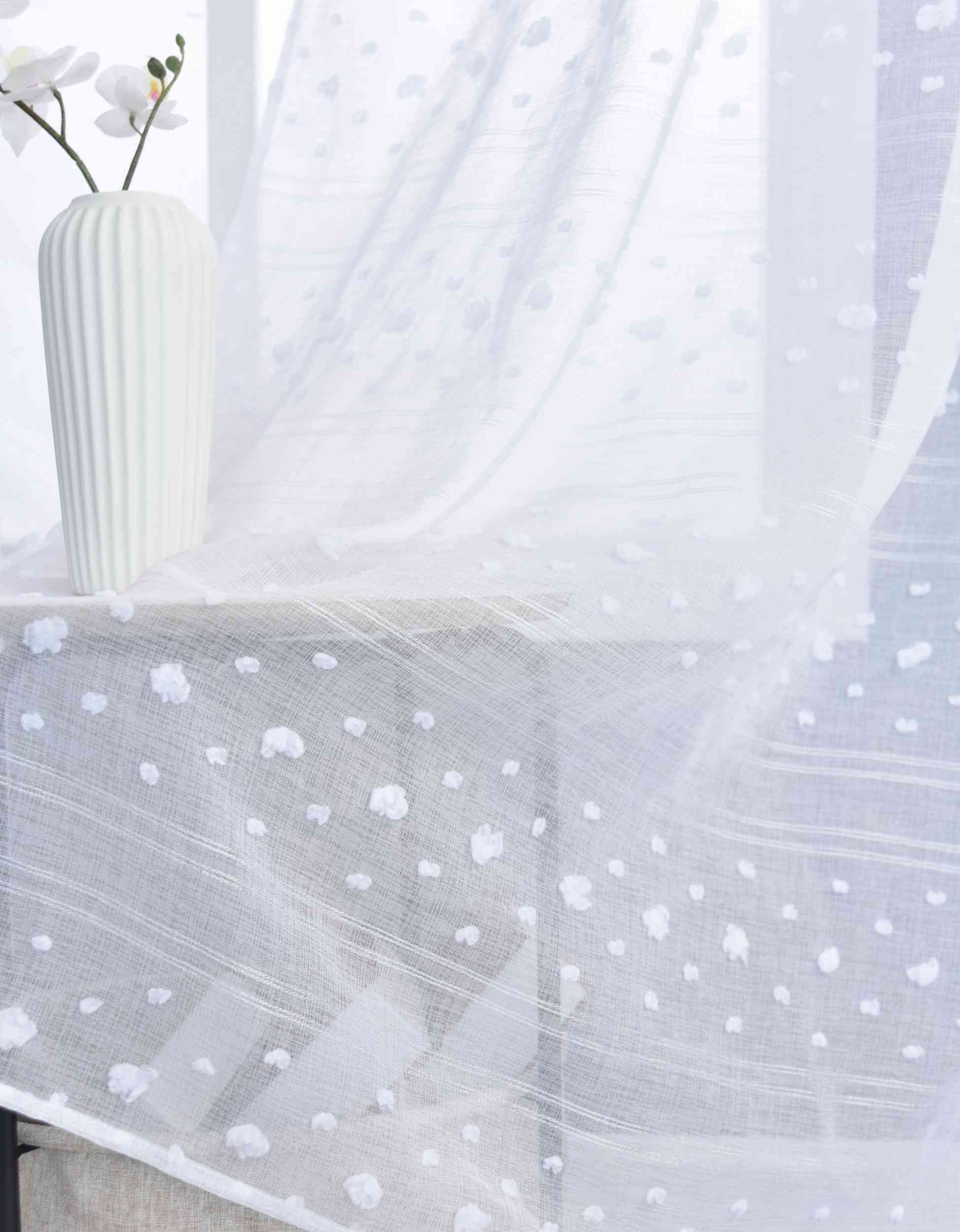 Gardine »VALENCIA« Multiband Aufhängung Scherli Transparent Leinen-Optik 2023400-408S Gardinenschal Img0513_1_3fe72934-78f0-4d2e-89ca-e0a3bd4e5f95 | Gardinenbox.de