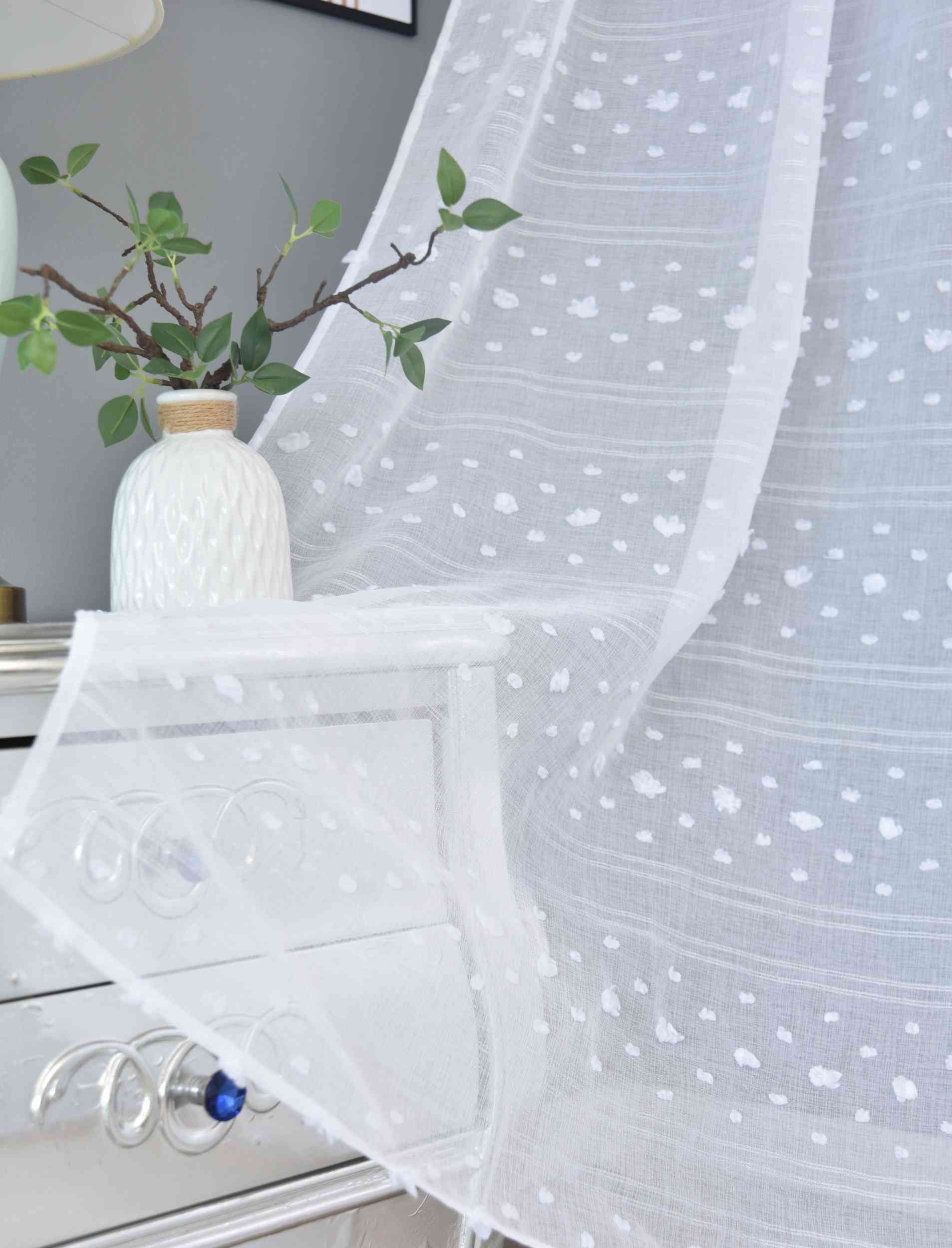 2er Set Gardine »VALENCIA« Multiband Aufhängung Scherli Transparent Leinen-Optik 2023400-408S-2 Gardinen Set Img0515_1 | Gardinenbox.de