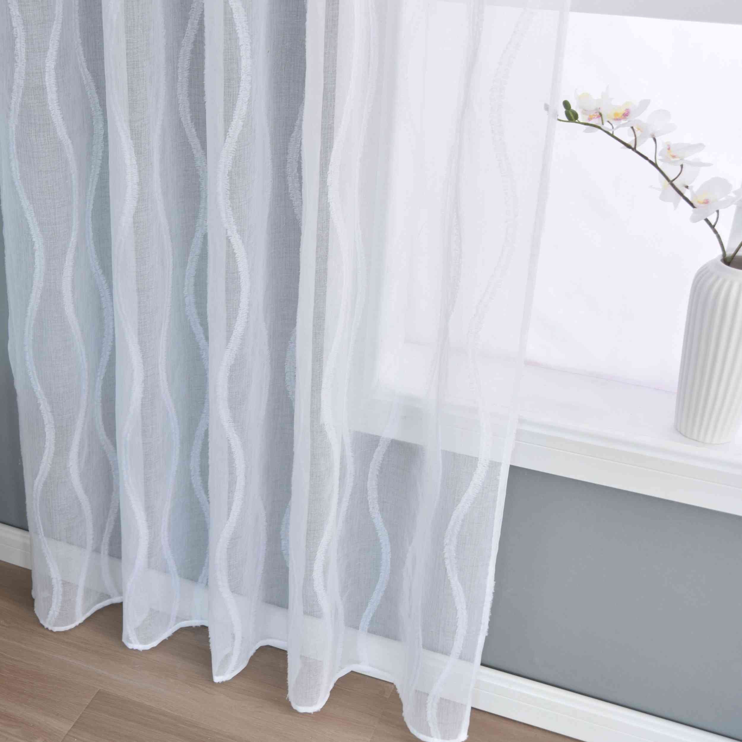 Gardine »VALENCIA« Multiband Aufhängung Scherli Transparent Leinen-Optik 2023400-408S Gardinenschal Img0521_1_b333aa7e-d73c-4d8e-b02f-ea9ff9a191c1 | Gardinenbox.de