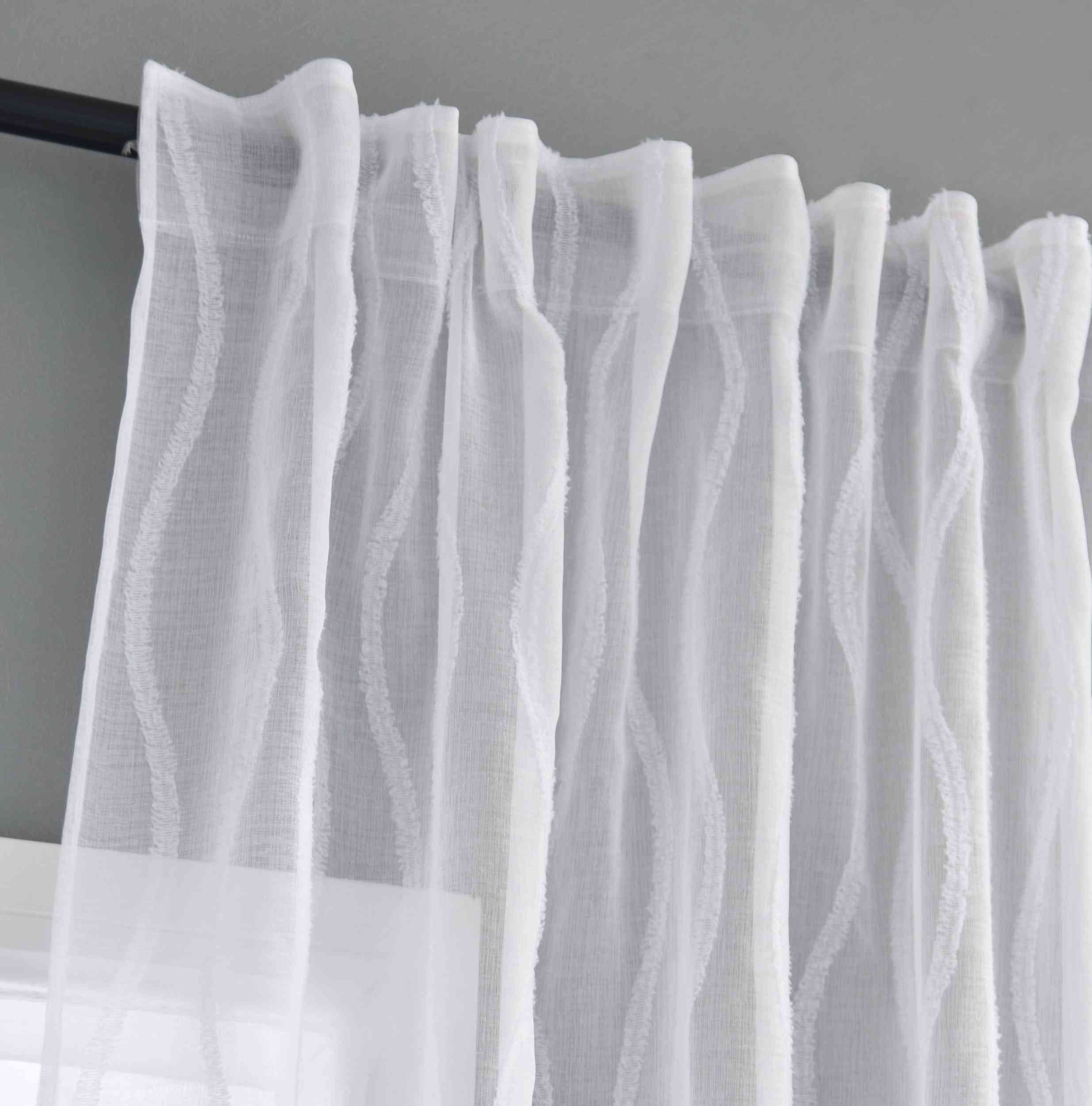 2er Set Gardine »VALENCIA« Multiband Aufhängung Scherli Transparent Leinen-Optik 2023400-408S-2 Gardinen Set Img0523 | Gardinenbox.de