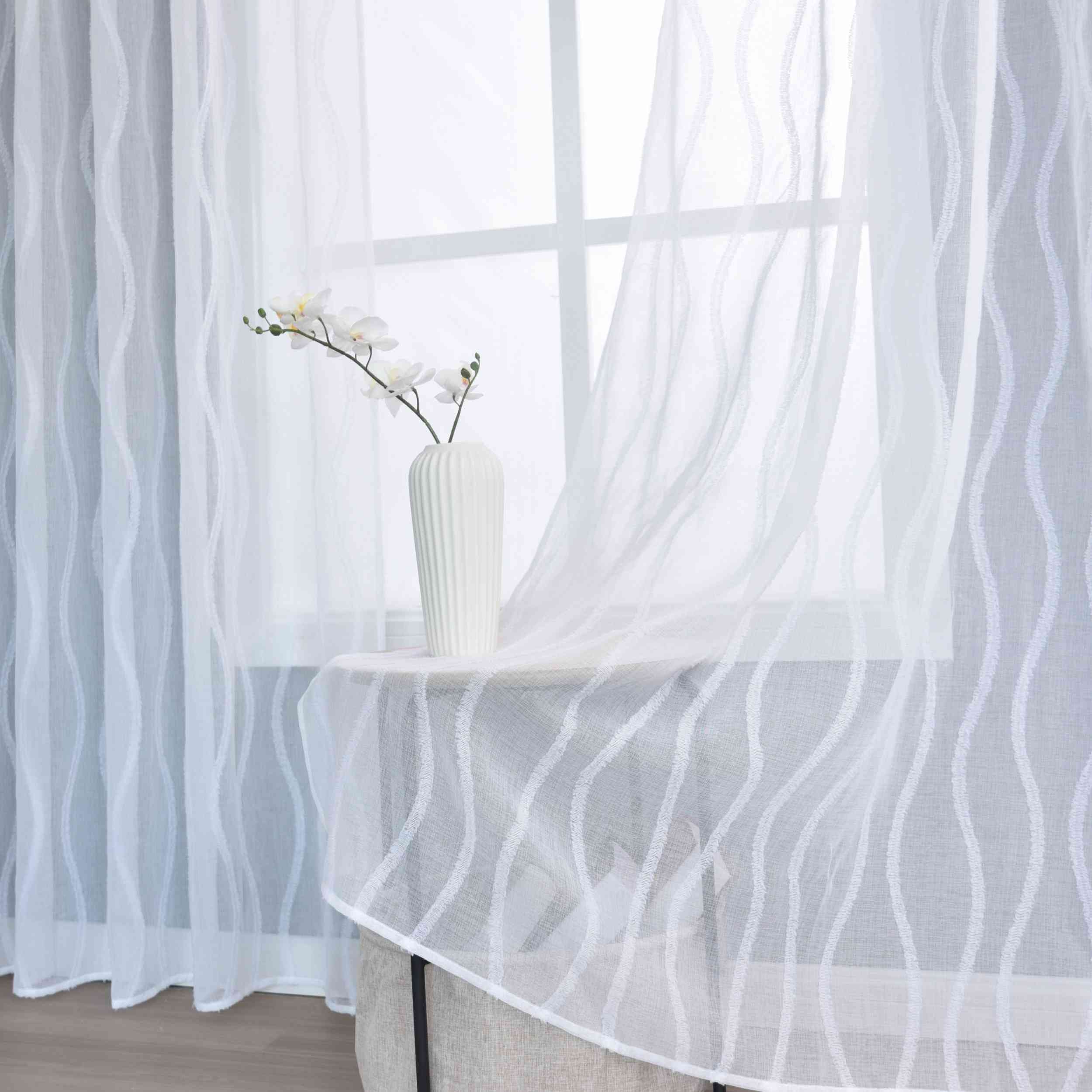 Gardine »VALENCIA« Multiband Aufhängung Scherli Transparent Leinen-Optik 2023400-408S Gardinenschal Img0524_1_539698fd-324f-4fec-823c-9a2c481a375a | Gardinenbox.de