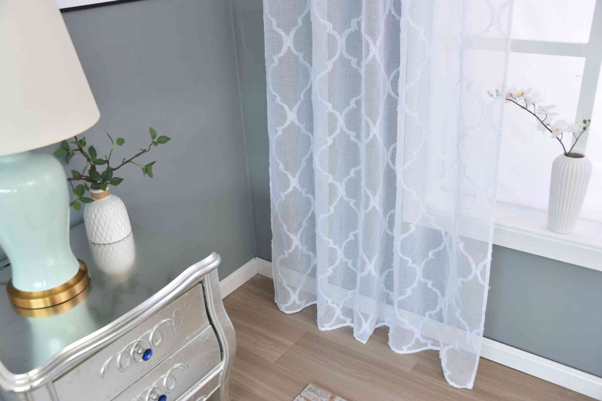 Gardine »VALENCIA« Multiband Aufhängung Scherli Transparent Leinen-Optik 2023400-408S Gardinenschal Img0537_1_76e91488-c3da-4609-b01d-6a9cf3905983 | Gardinenbox.de