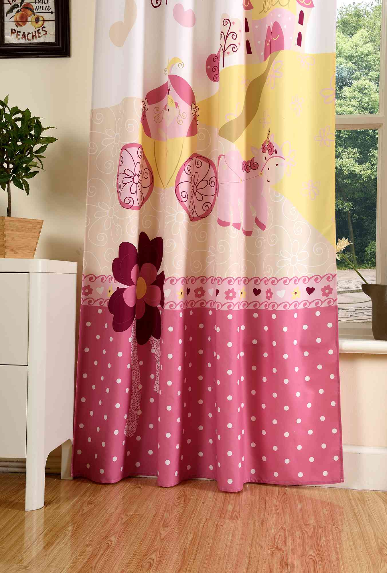 Vorhang Schal blickdicht verdeckte Schlaufen Universalband Digitaldruck (Höhe x Breite cm) 204902 Vorhang Set Img120492_1 | Gardinenbox.de