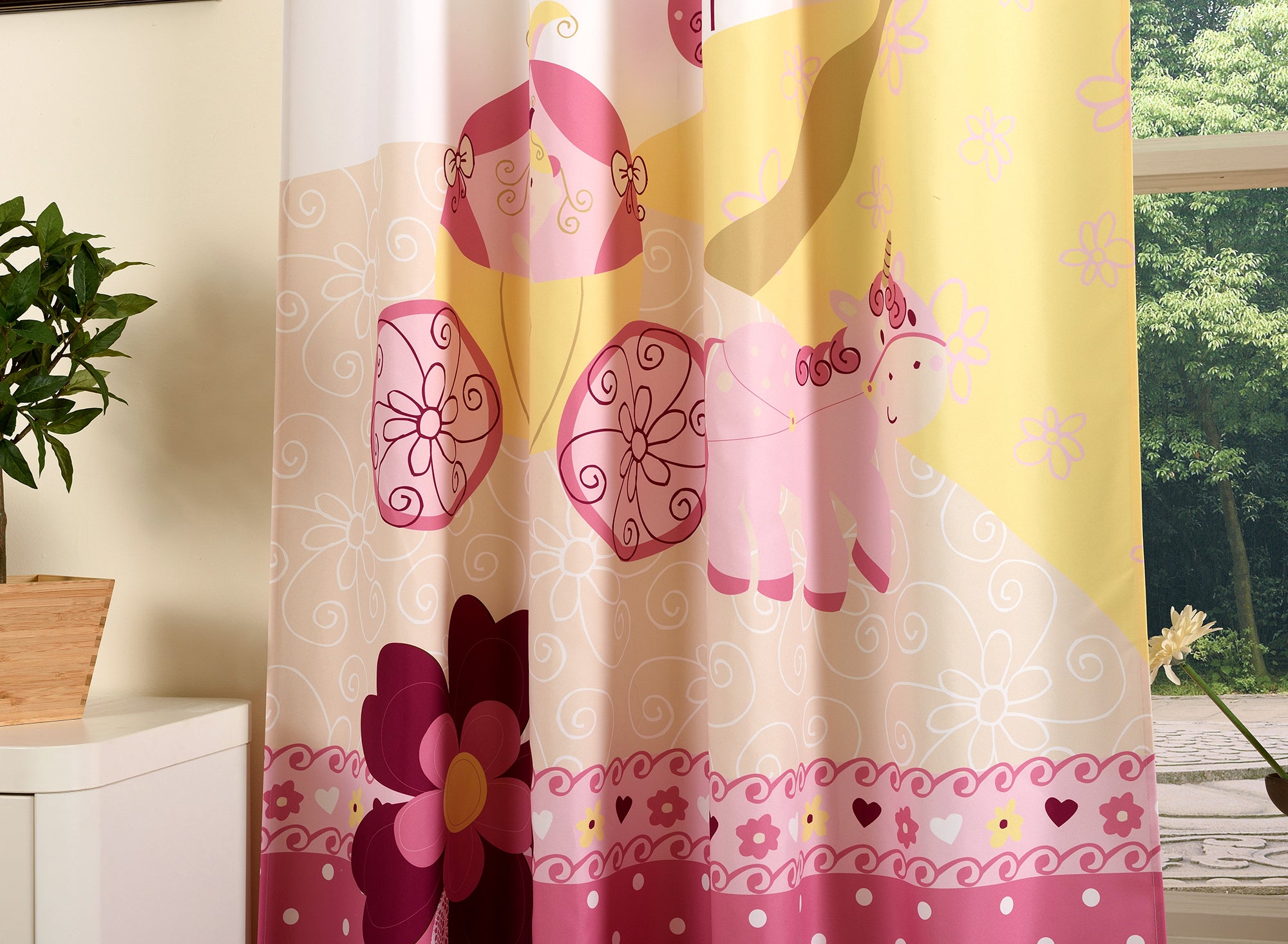 Vorhang Schal blickdicht verdeckte Schlaufen Universalband Digitaldruck (Höhe x Breite cm) 20490 Vorhang Img120494 | Gardinenbox.de