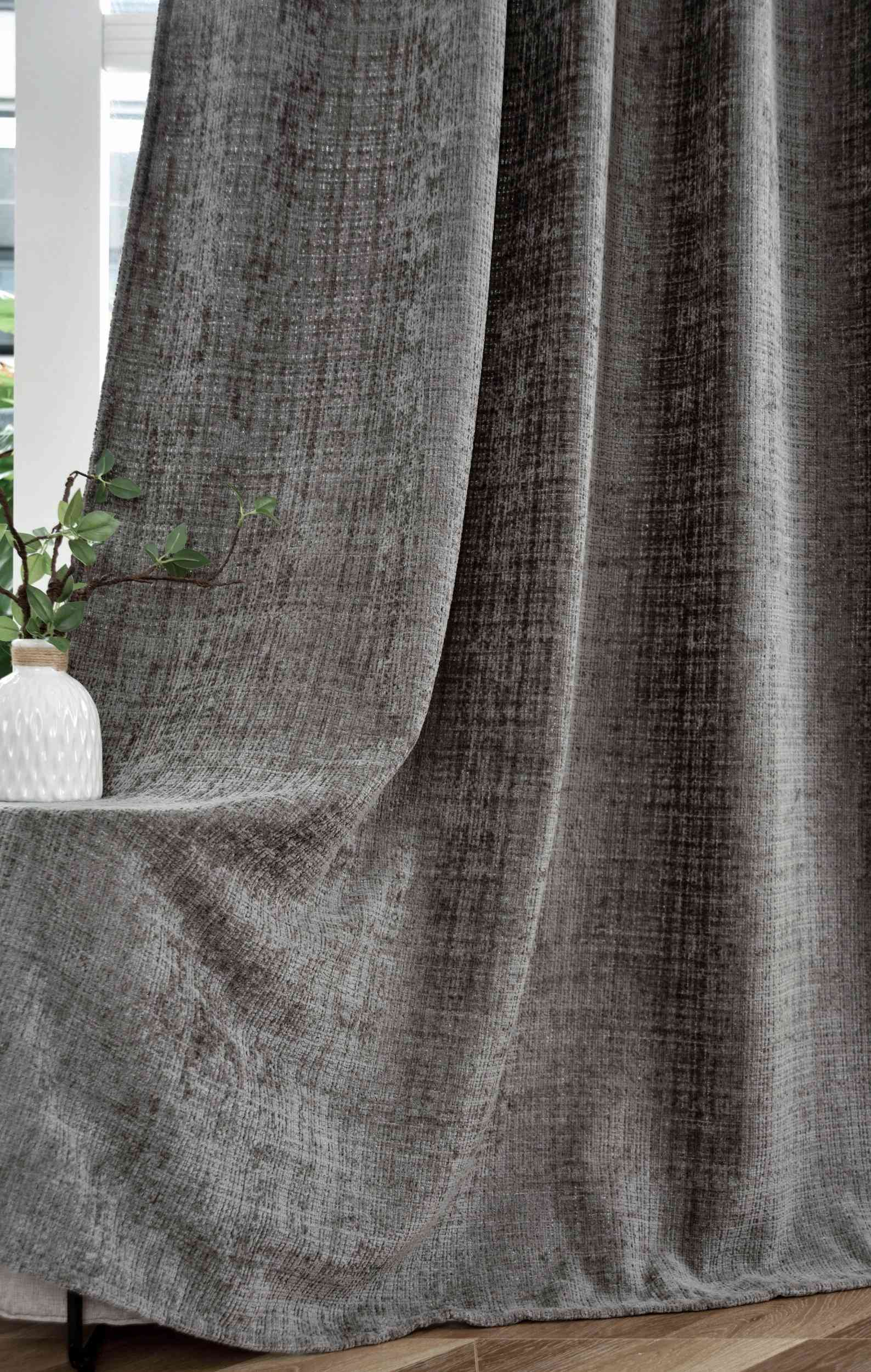 Vorhang Chenille Jacquard »RIGA« mit Multiband-Aufhängung Luxuriöser Stil für Ihr Zuhause 2023500 Vorhang Img1489 | Gardinenbox.de